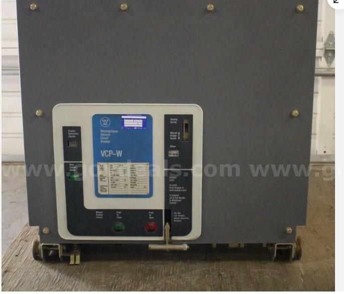 (5) Westinghouse VCP-W Breakers