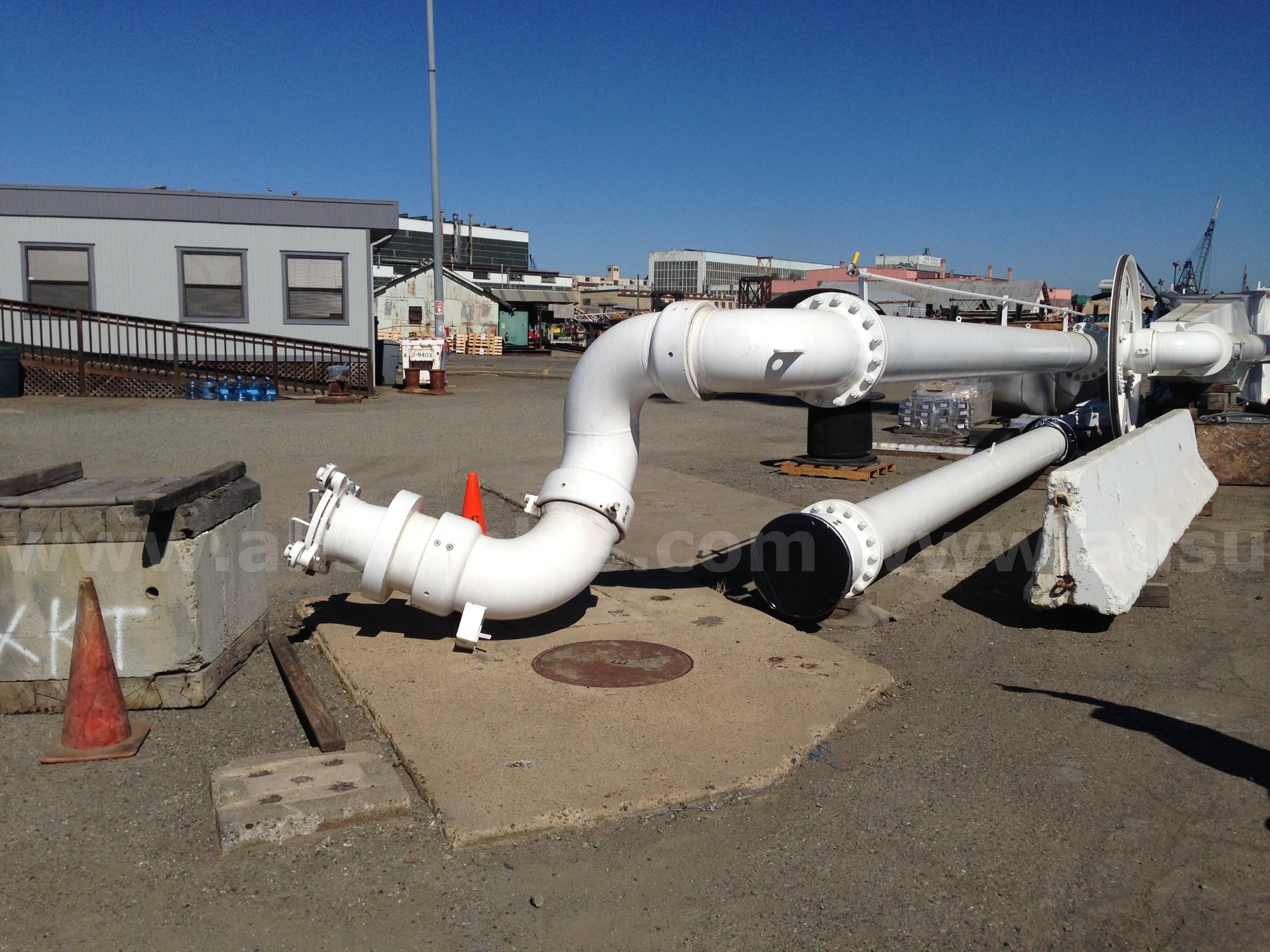 Crude Dock Loading Arm, 8ft x 80ft, Qty 1   Government Surplus Auction - Primary Photo