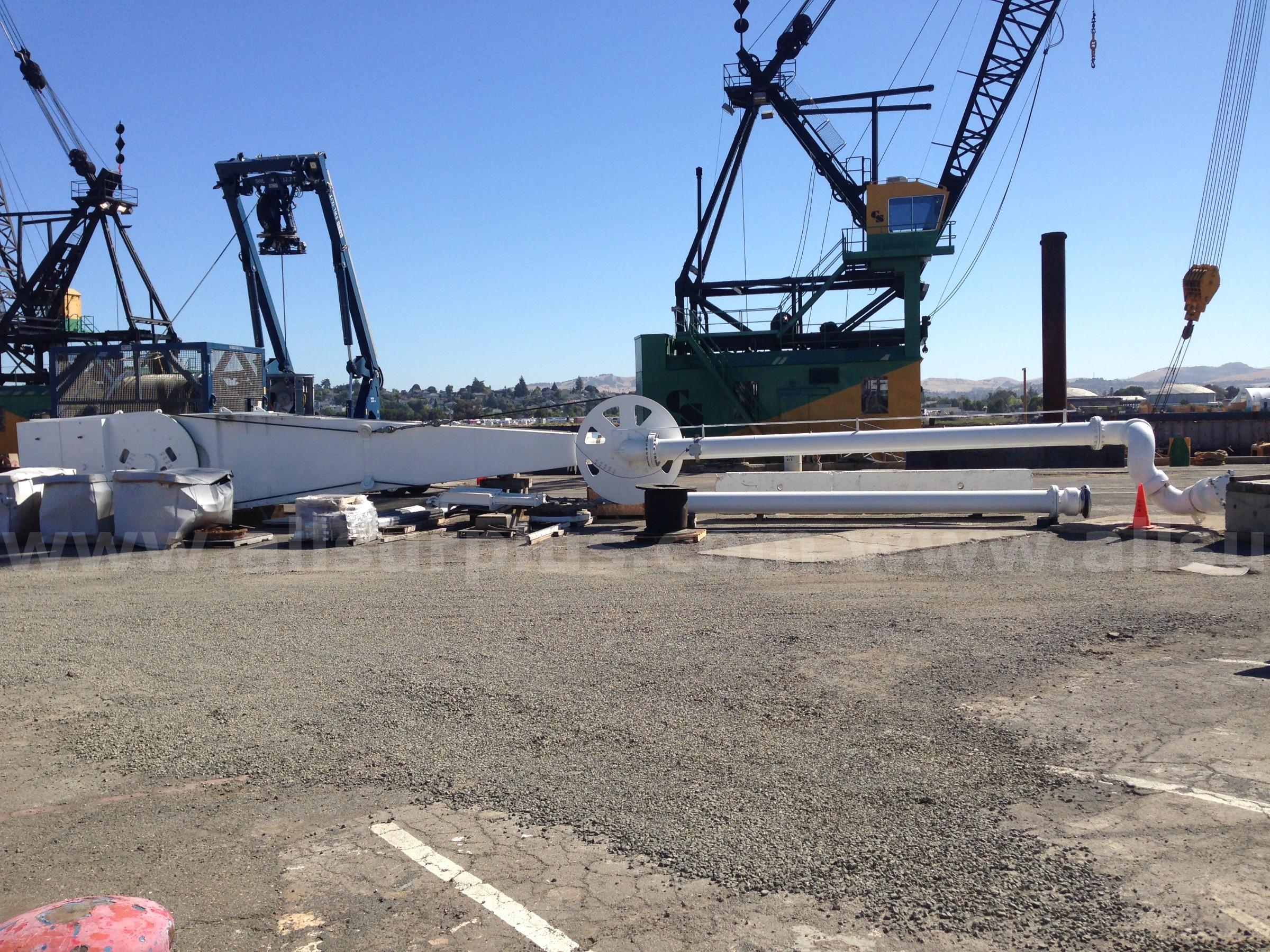 Crude Dock Loading Arm, 8ft x 80ft, Qty 1   Government Surplus Auction - Photo #4