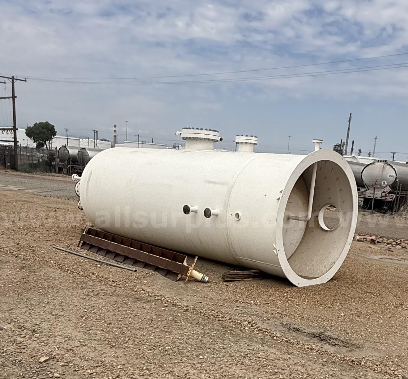 Propane Dryer Vessel, Vertical, 400PSI, 78in ID x 14ft S/S, Qty 1 GasTech 400PSI Government Surplus Auction - Primary Photo