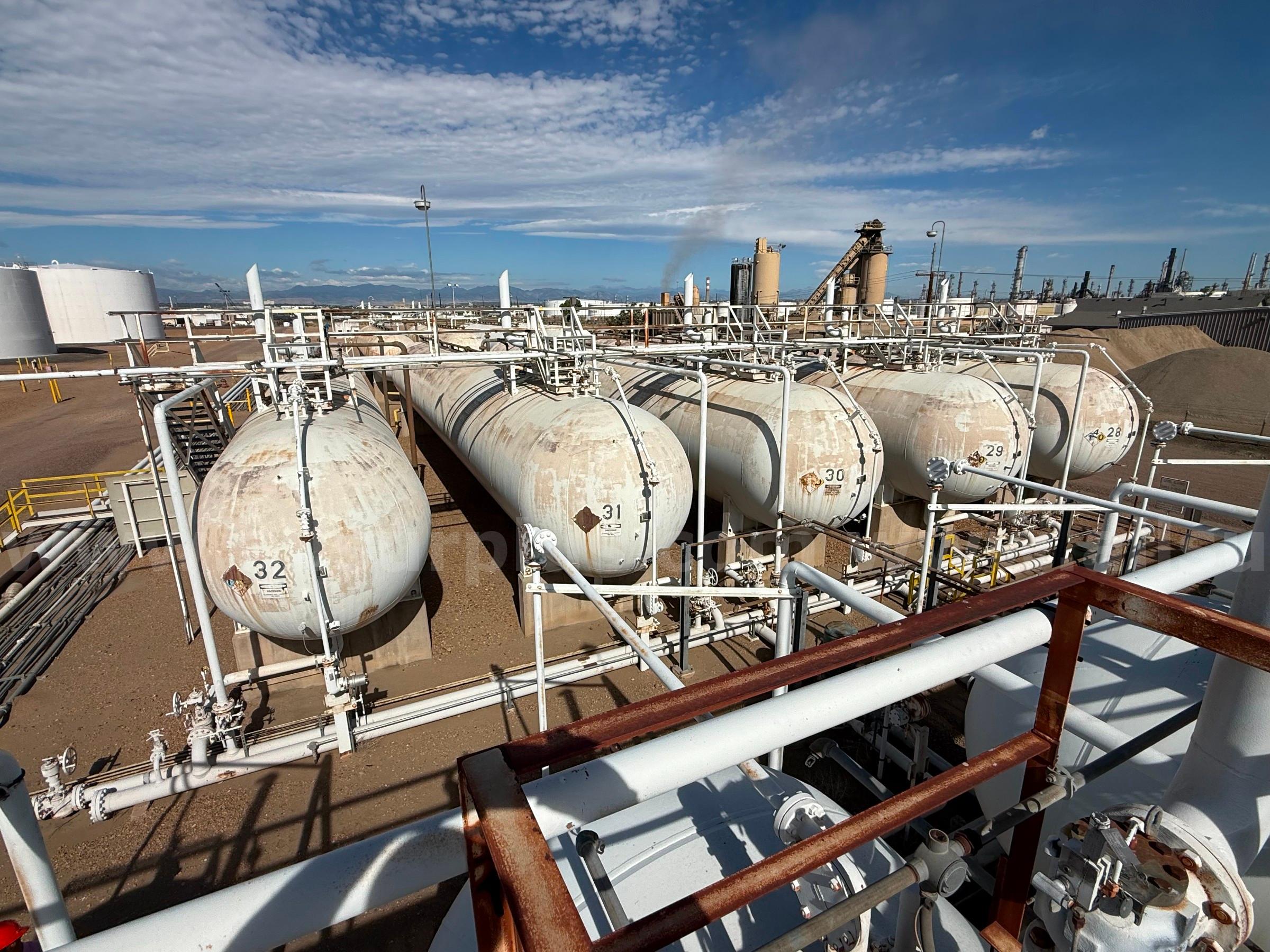 Propane Storage Vessels, 58,000 - 60,000 Gallon, 250PSI, Qty 15  000 Government Surplus Auction - Photo #3