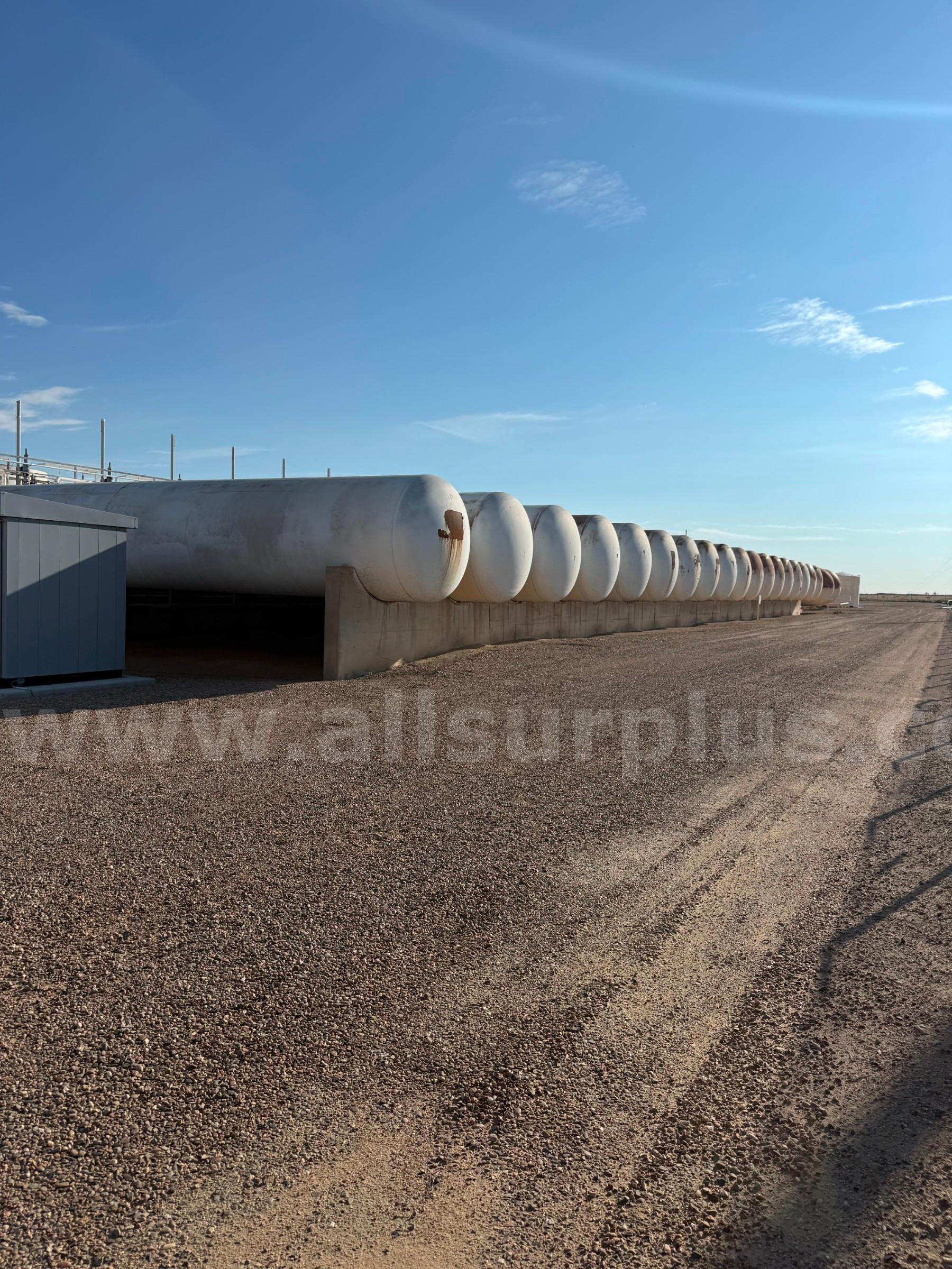 Storage Vessels, 30,000 Gallon, 200PSI, Qty 18 Horton/CB&I 000 Government Surplus Auction - Photo #2