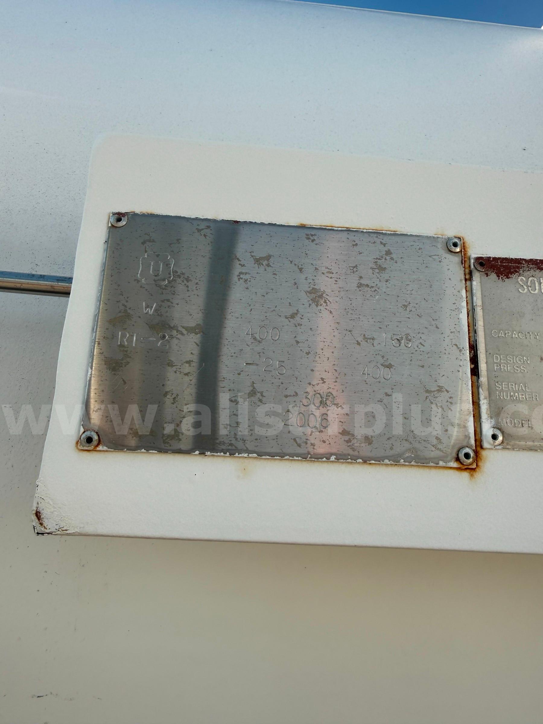 Horizontal Filter Separator, 400PSI, 1200GPM, 4ft X 12ft, Qty 1  400PSI Government Surplus Auction - Photo #4