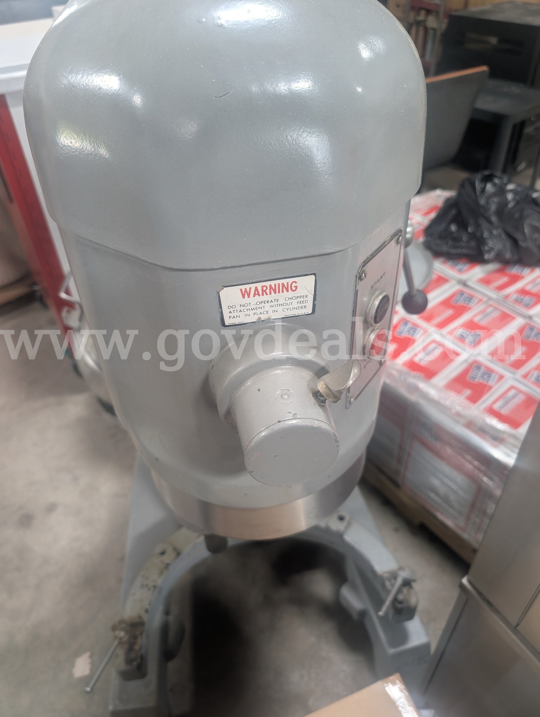 Hobart Mixer Hobart H-600 Government Surplus Auction - Photo #5