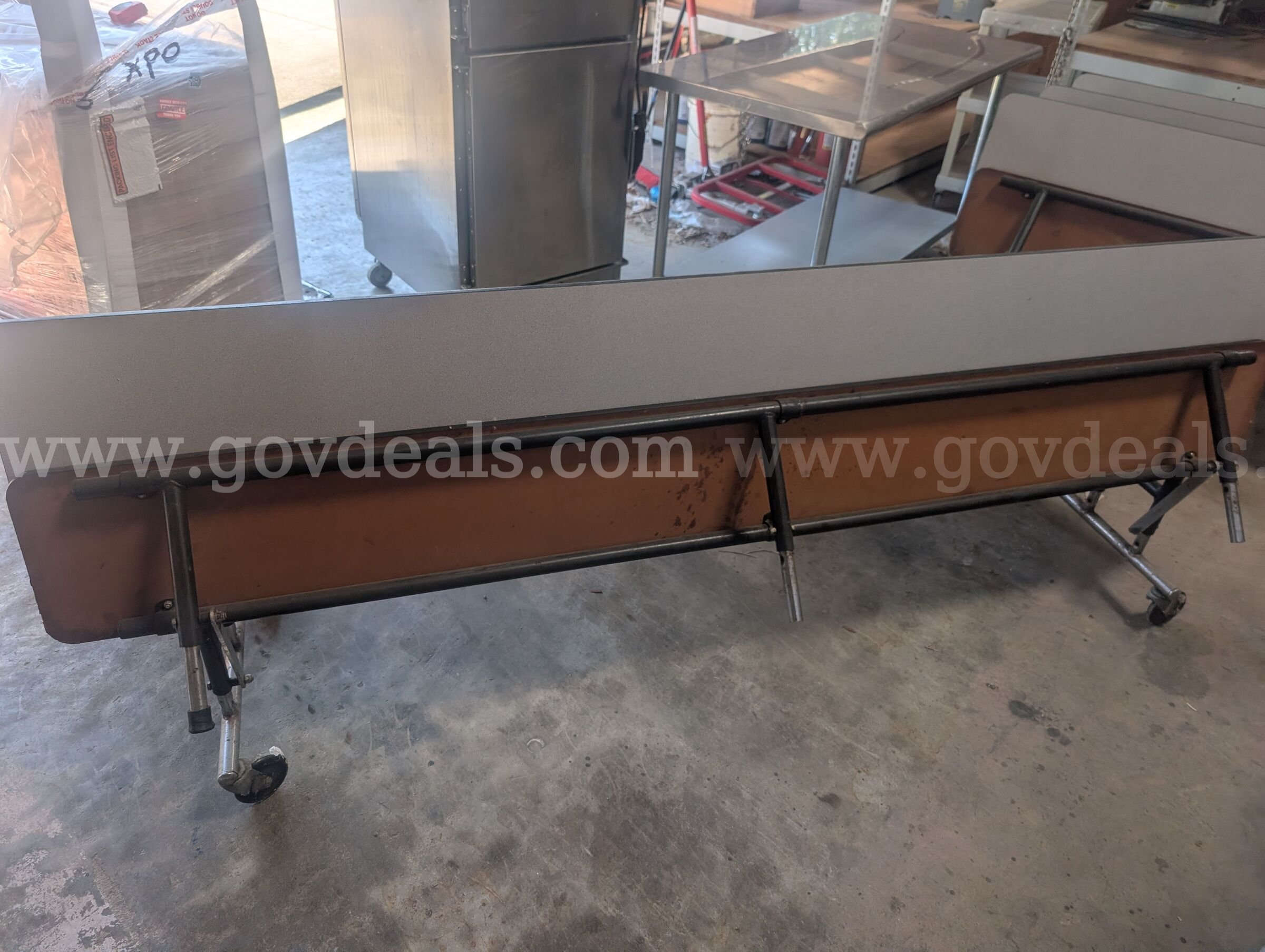 Four-Virco School Lunch Room Tables VIRO Unknown Government Surplus Auction - Photo #2