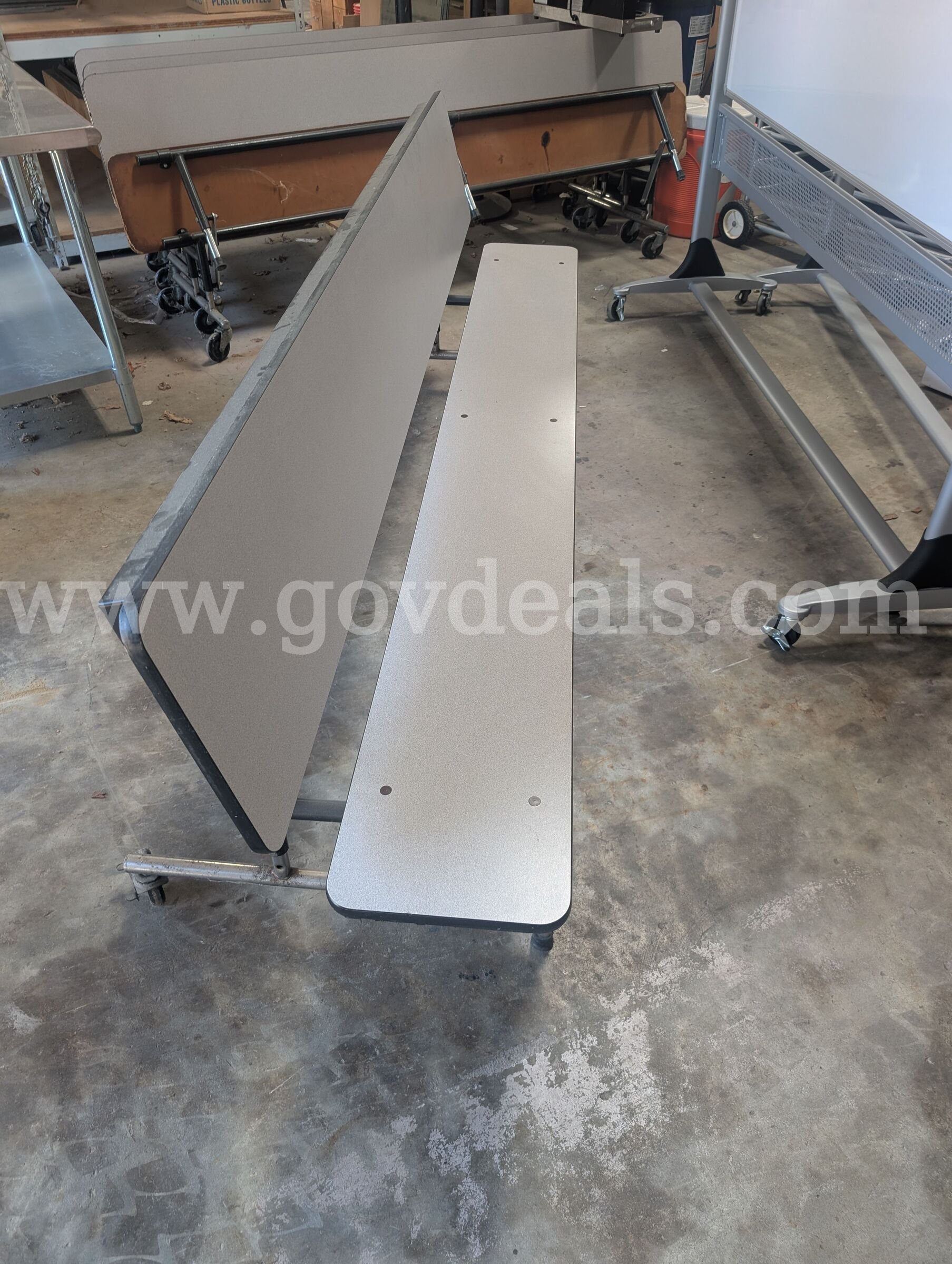 Four-Virco School Lunch Room Tables VIRO Unknown Government Surplus Auction - Photo #4