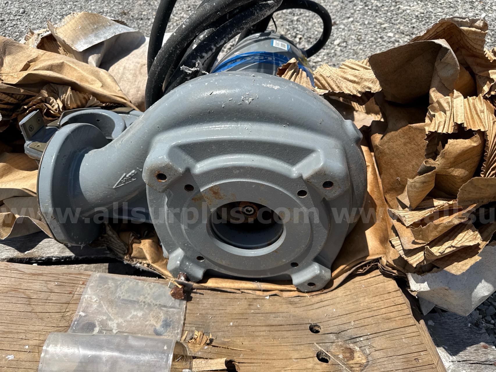 Pump, FLYGT, 60Hz, 20hp, 1755rpm, Qty 1  1755rpm Government Surplus Auction - Photo #2