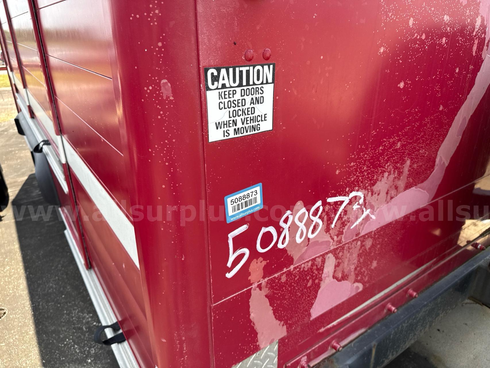 Emergency Fire Trailer, Custom Enclosed Trailer, Hackney & Sons, 2000, Qty 1   Government Surplus Auction - Photo #5