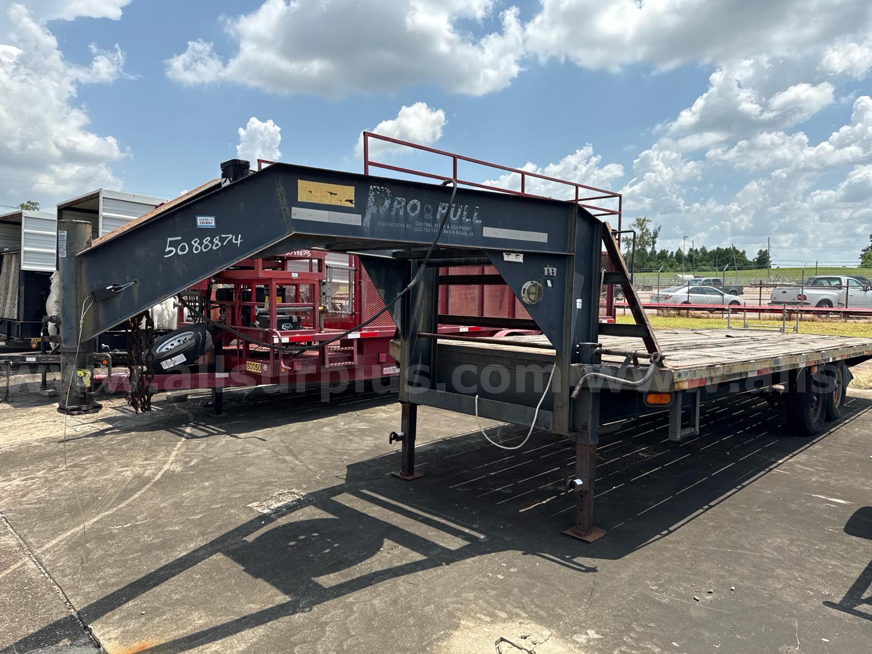 Trailer, Flatbed, Gooseneck, Pro Pull, 2004, 8x22, Qty 1