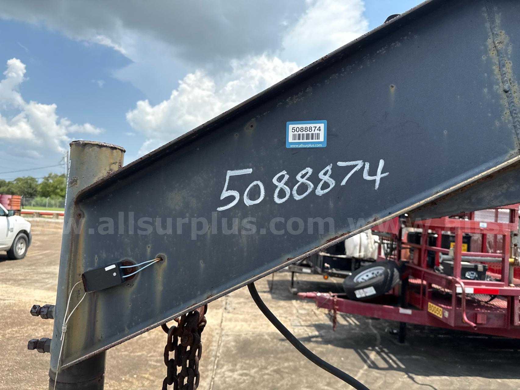 Trailer, Flatbed, Gooseneck, Pro Pull, 2004, 8x22, Qty 1   Government Surplus Auction - Photo #2