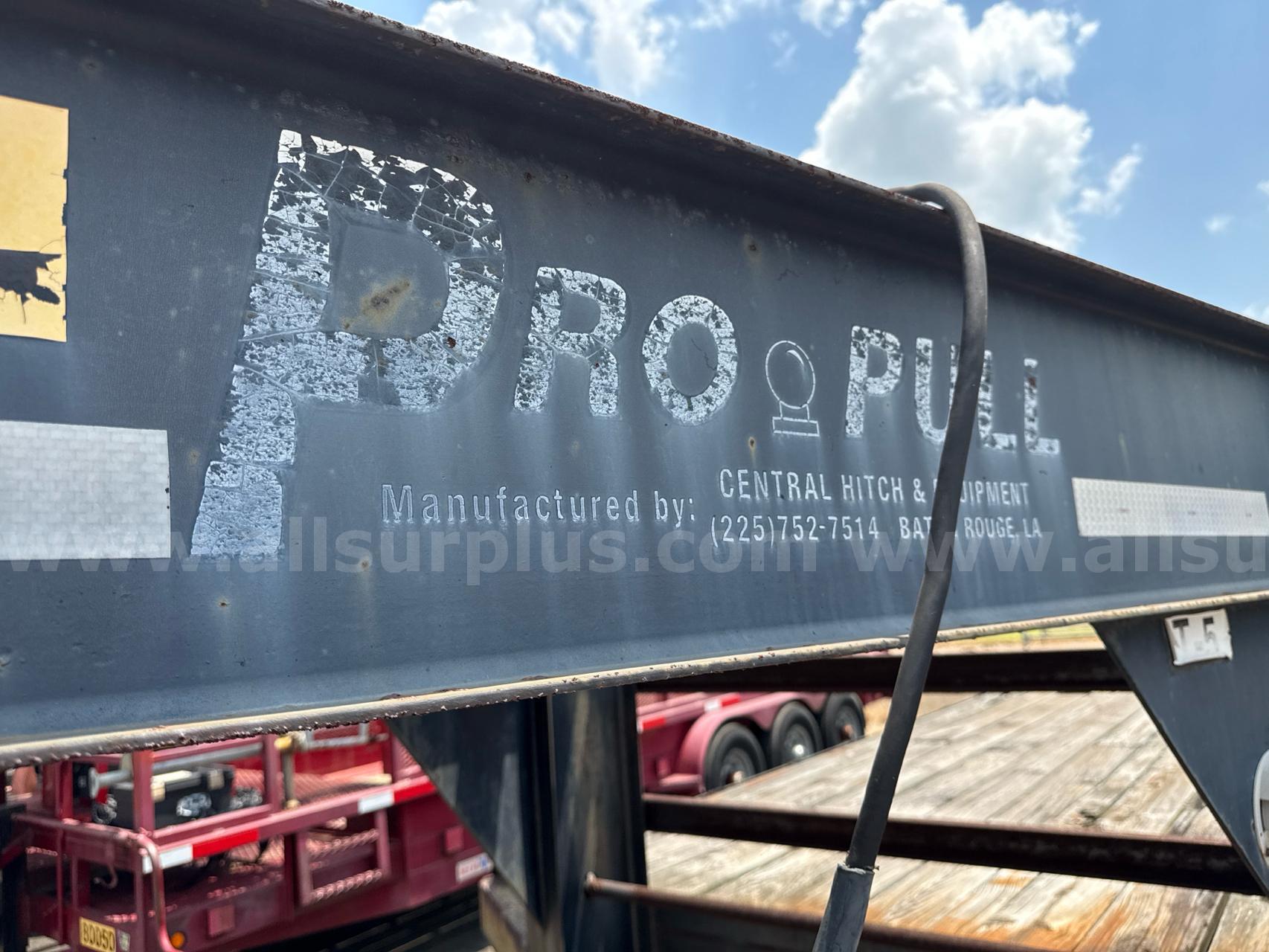 Trailer, Flatbed, Gooseneck, Pro Pull, 2004, 8x22, Qty 1   Government Surplus Auction - Photo #3