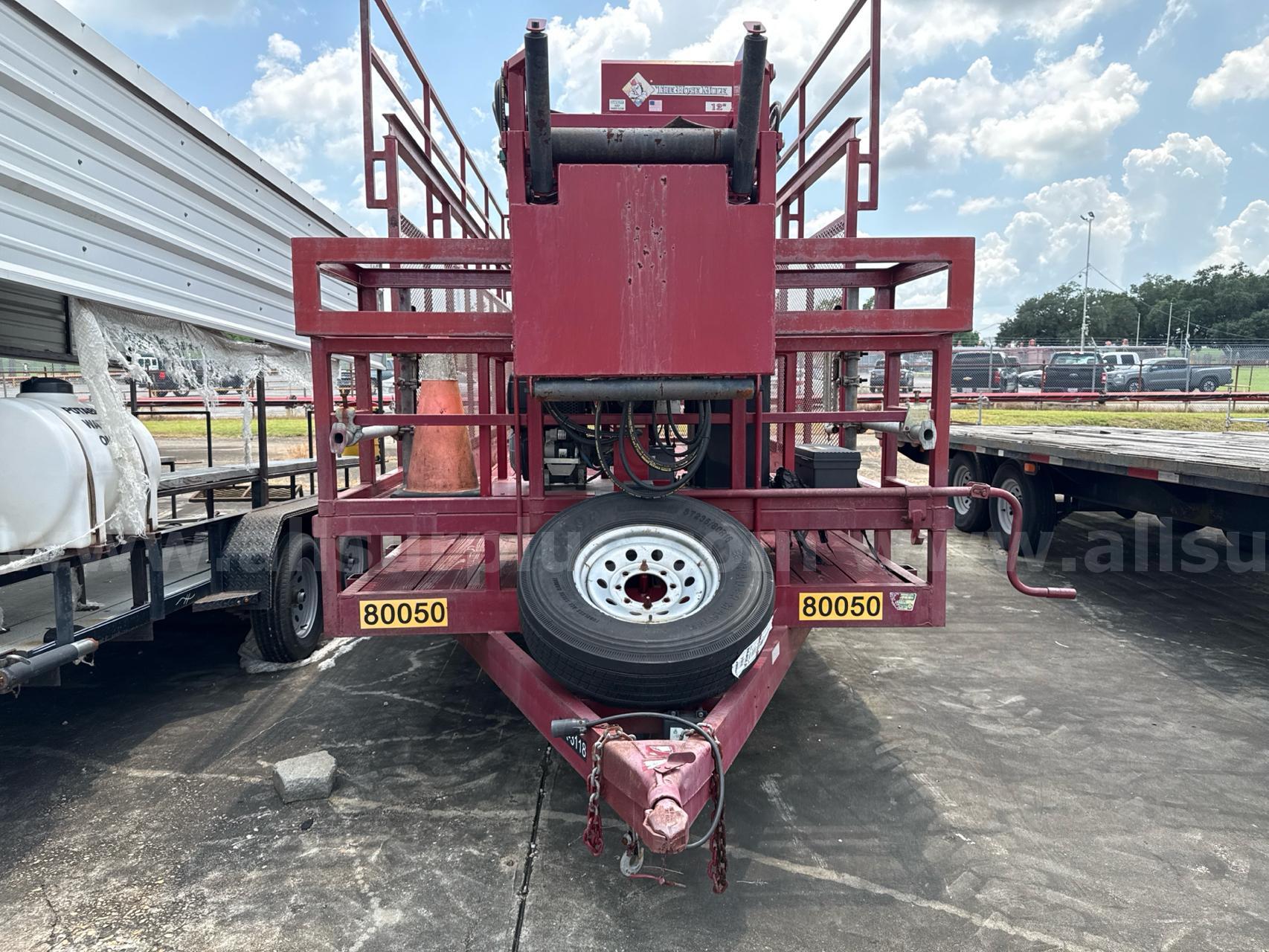 2011 Trailer, 24ft, Triple Axle, with 12” Hose Mule Retrieval System   Government Surplus Auction - Photo #3