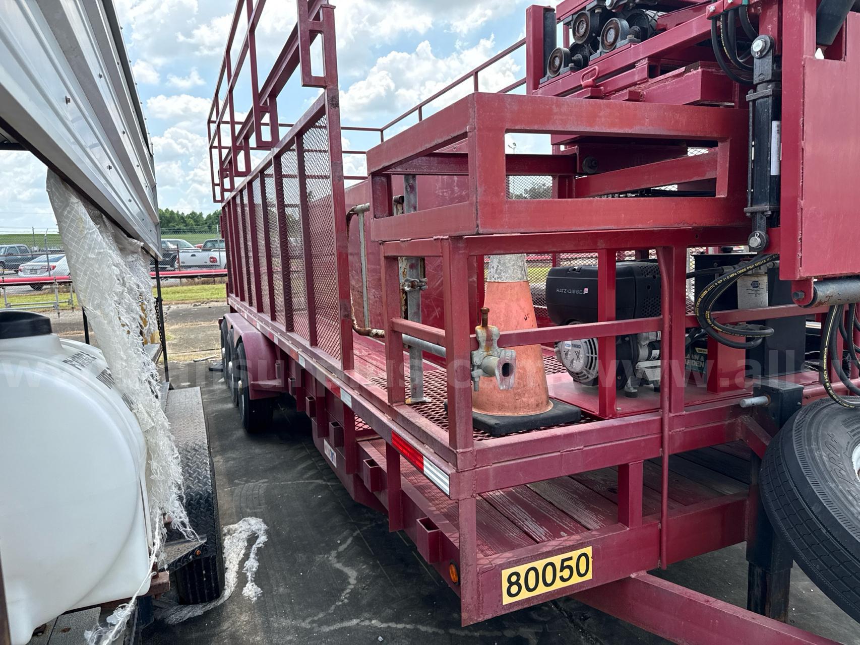 2011 Trailer, 24ft, Triple Axle, with 12” Hose Mule Retrieval System   Government Surplus Auction - Photo #4