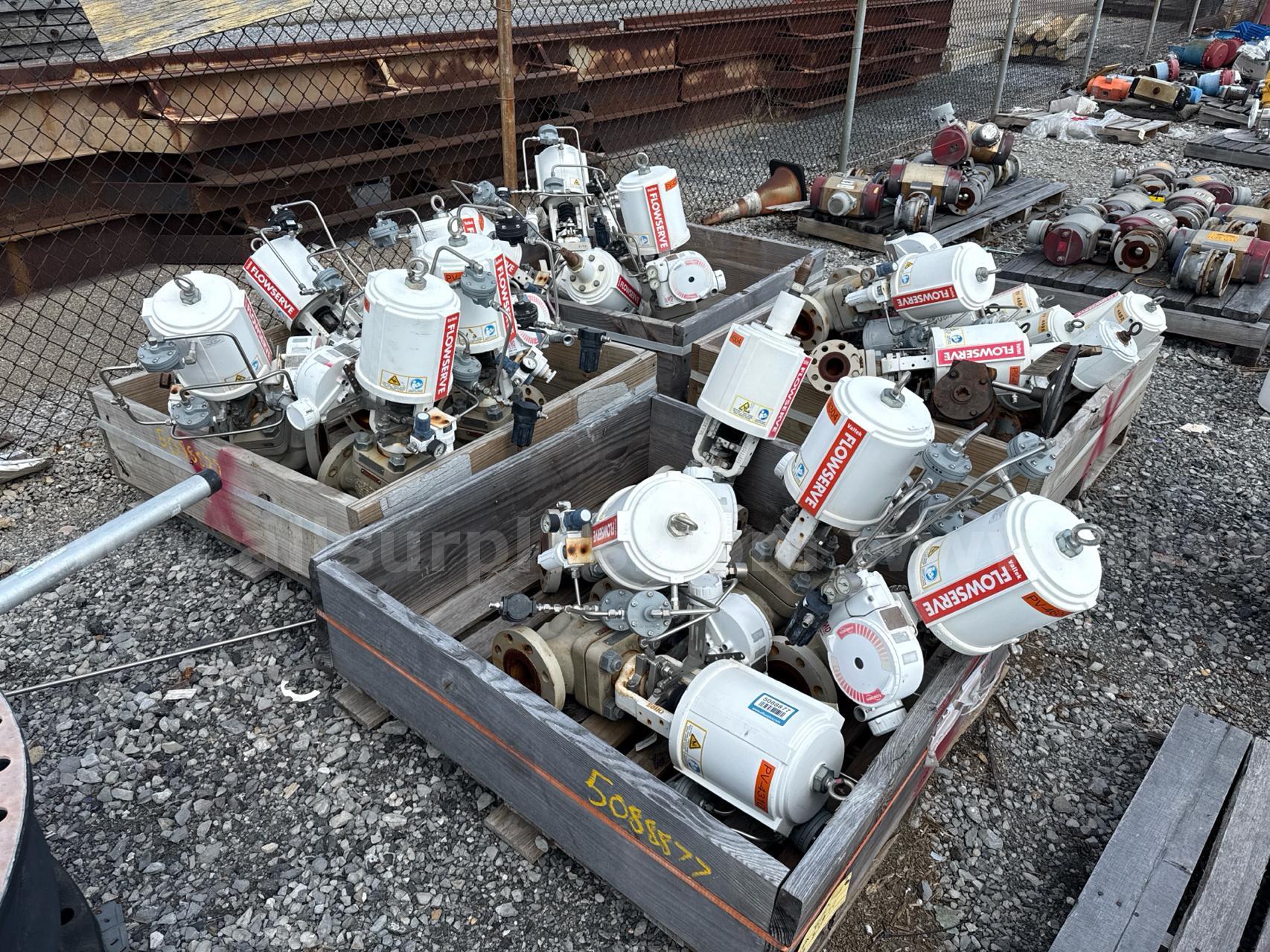 Valves, Check, Butterfly, 2in to 10in, Cl 300, WCC, CF8M, Flow Serve, Qty 27