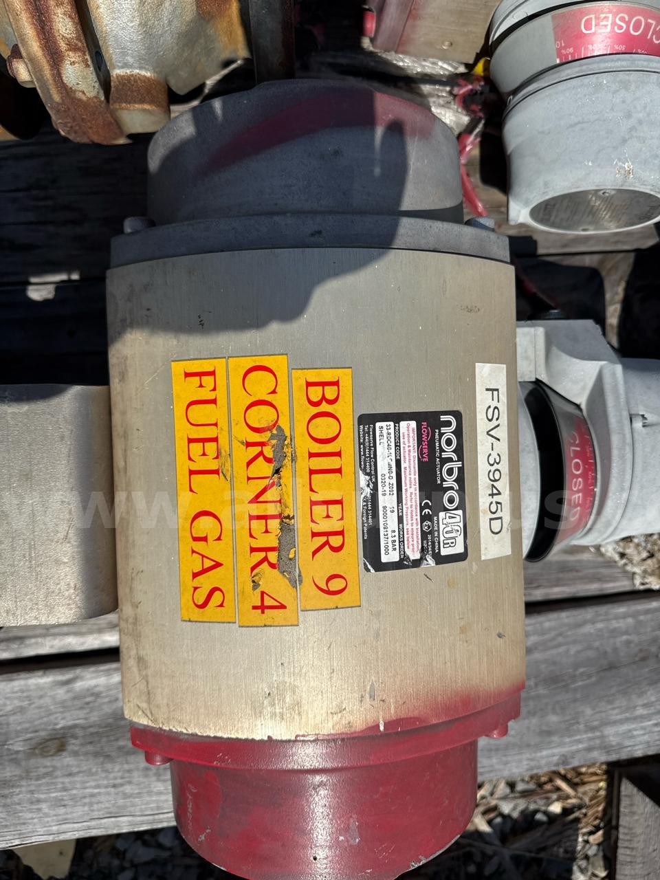 Valves, Ball, 3in, CL150, CS/SS-SS-FTE, w/ Norco 40r Pneumatic Actuator, Qty 16  CL150 Government Surplus Auction - Photo #3