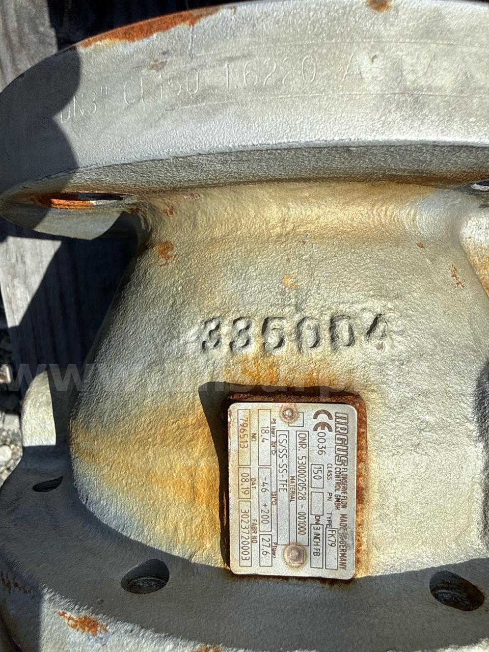 Valves, Ball, 3in, CL150, CS/SS-SS-FTE, w/ Norco 40r Pneumatic Actuator, Qty 16  CL150 Government Surplus Auction - Photo #5