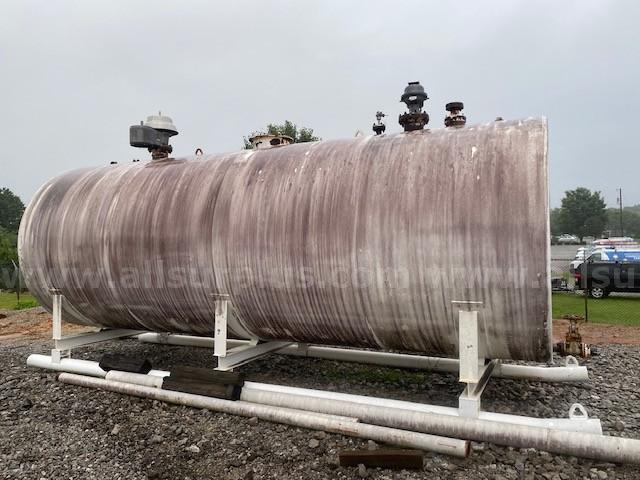 Horizontal Tank, 200BBL, 8ft x 21ft, Qty 1  200BBL Government Surplus Auction - Photo #5