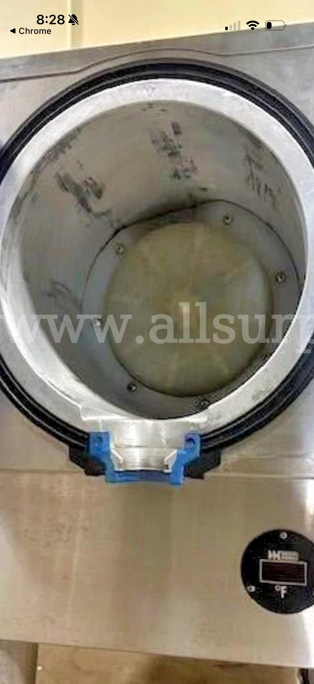 "EROS 74200" H.D. COMMERCIAL REFRIGERATED EXTRUDED PREMIUM ICE CREAM DISPENSER EROS 74200 Government Surplus Auction - Photo #5