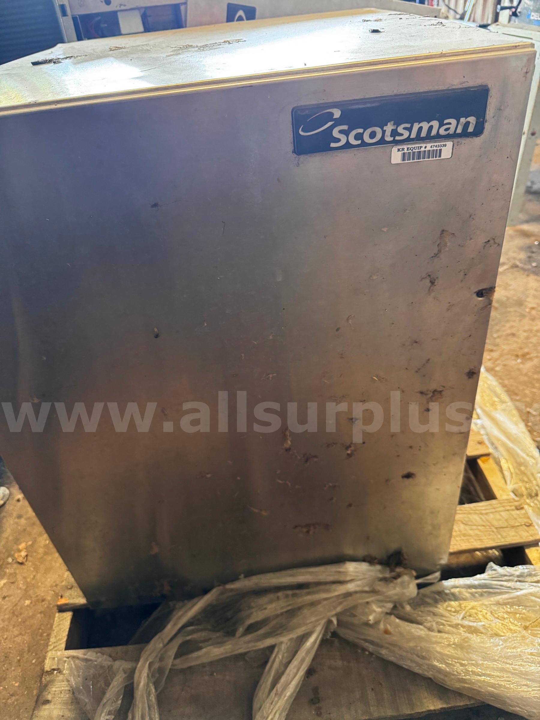 Scotsman ice machine SCOTSMAN FME1204AS-3 Government Surplus Auction - Primary Photo