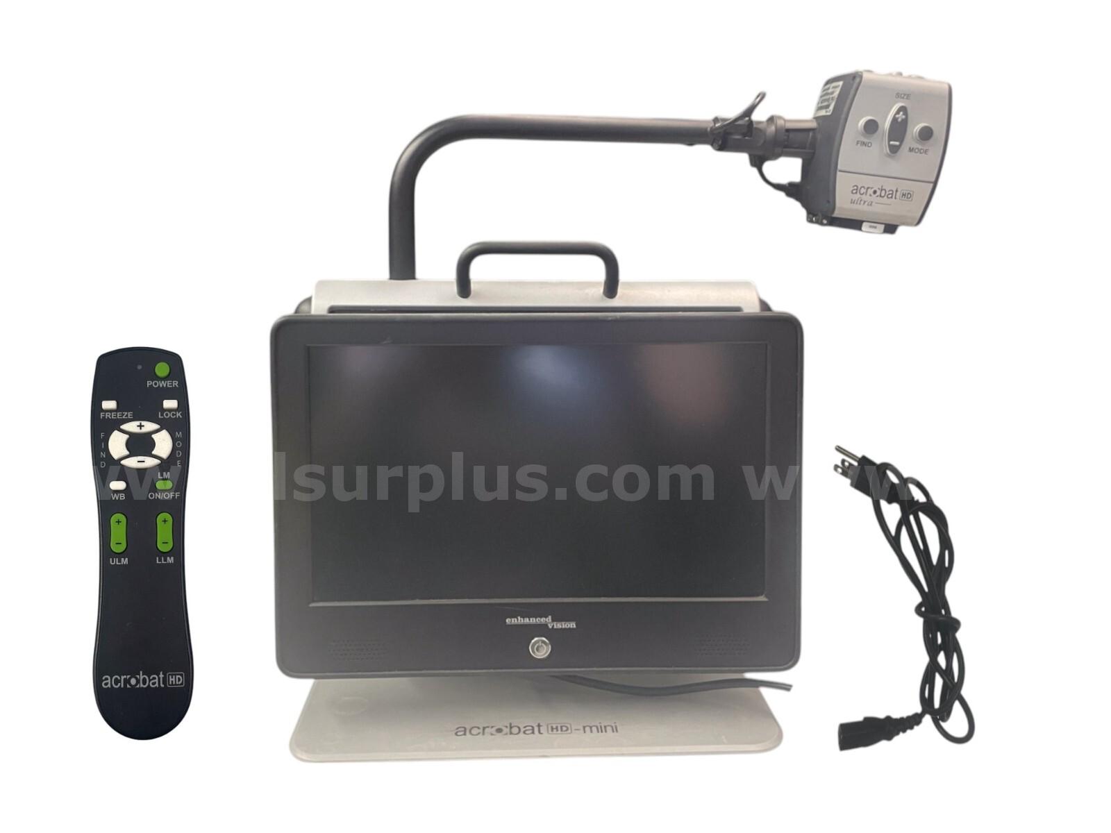 Acrobat LCD Enhanced Vision ACVE19A + Remote ENHANCE VISION ACVE19A Government Surplus Auction - Primary Photo
