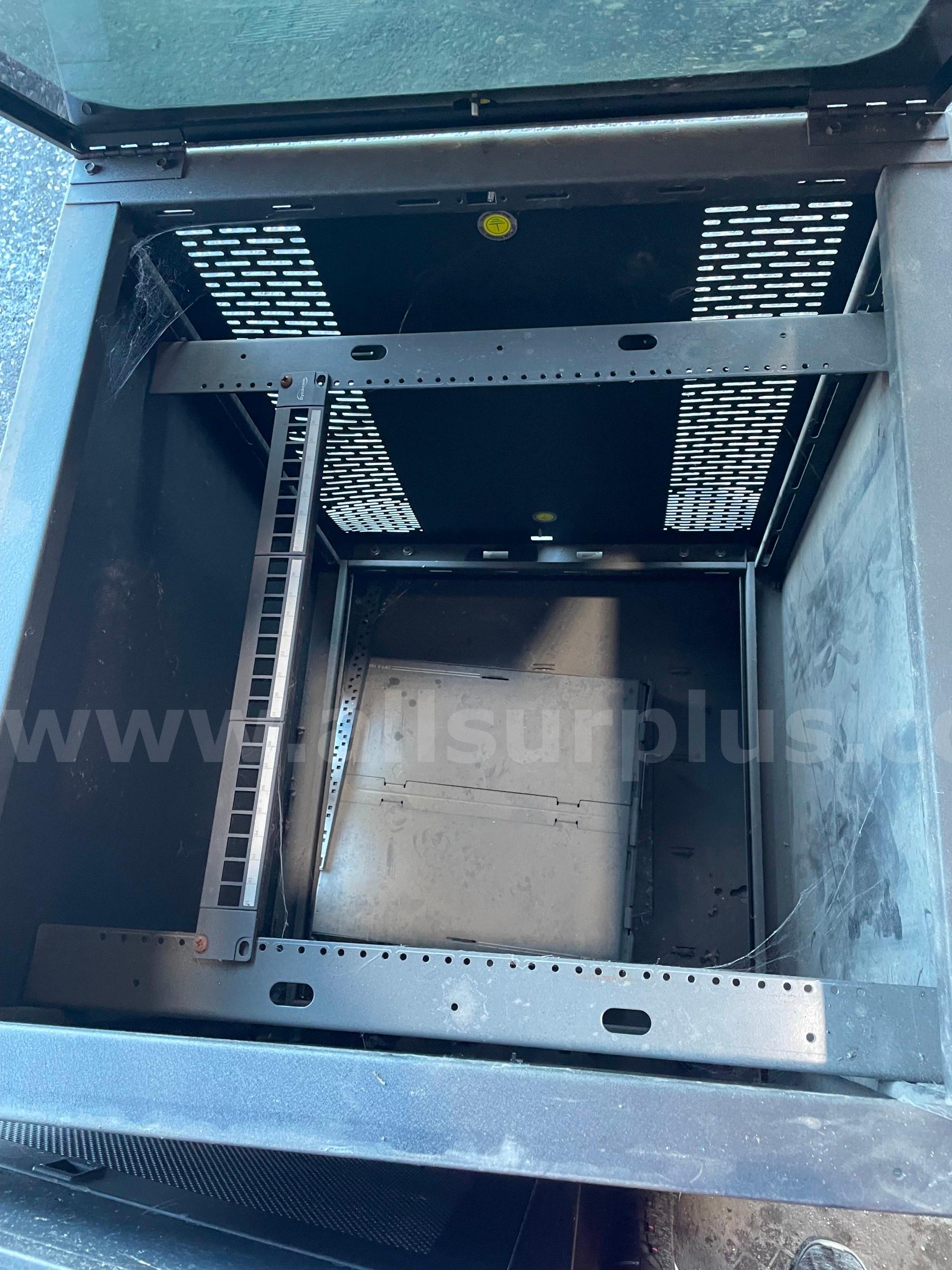 (3) each Cable Safe Data Wall Racks   Government Surplus Auction - Photo #2