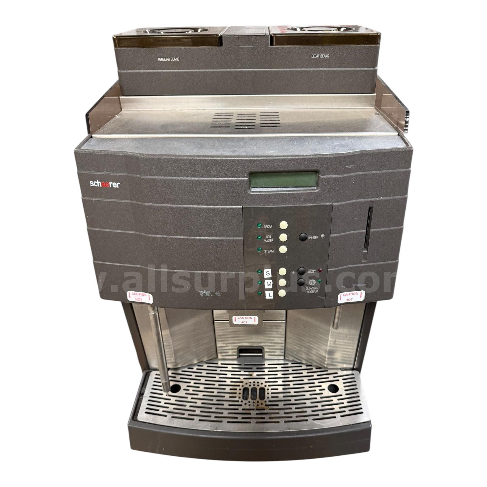Schaerer Ambiente 15 SO Power Steam Automatic Espresso Machine   Government Surplus Auction - Primary Photo