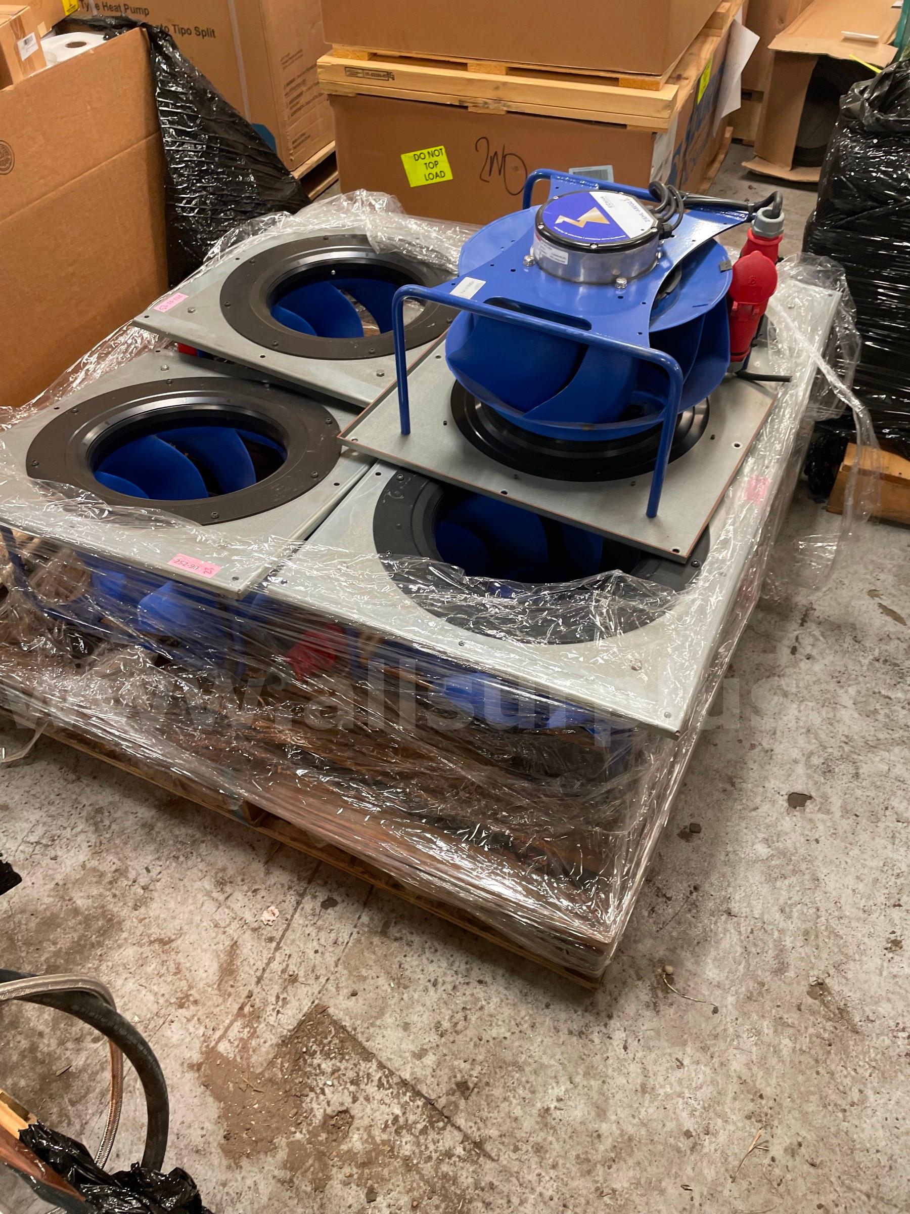 (50) Industrial EC Blue Centrifugal Fans – Ziehl-Abegg   Government Surplus Auction - Photo #6