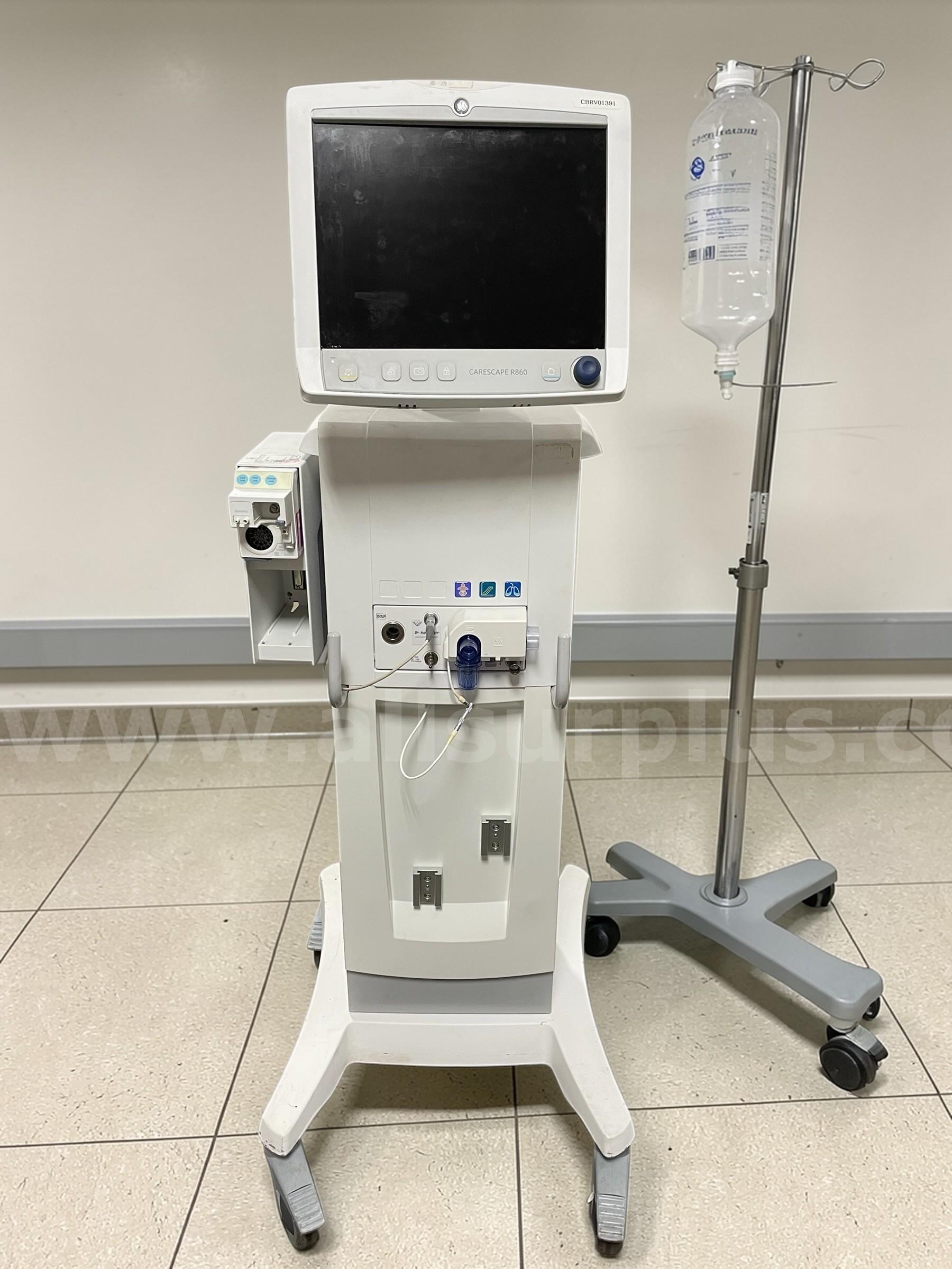 GE Engström Carestation R860 Ventilator  R860 Government Surplus Auction - Primary Photo
