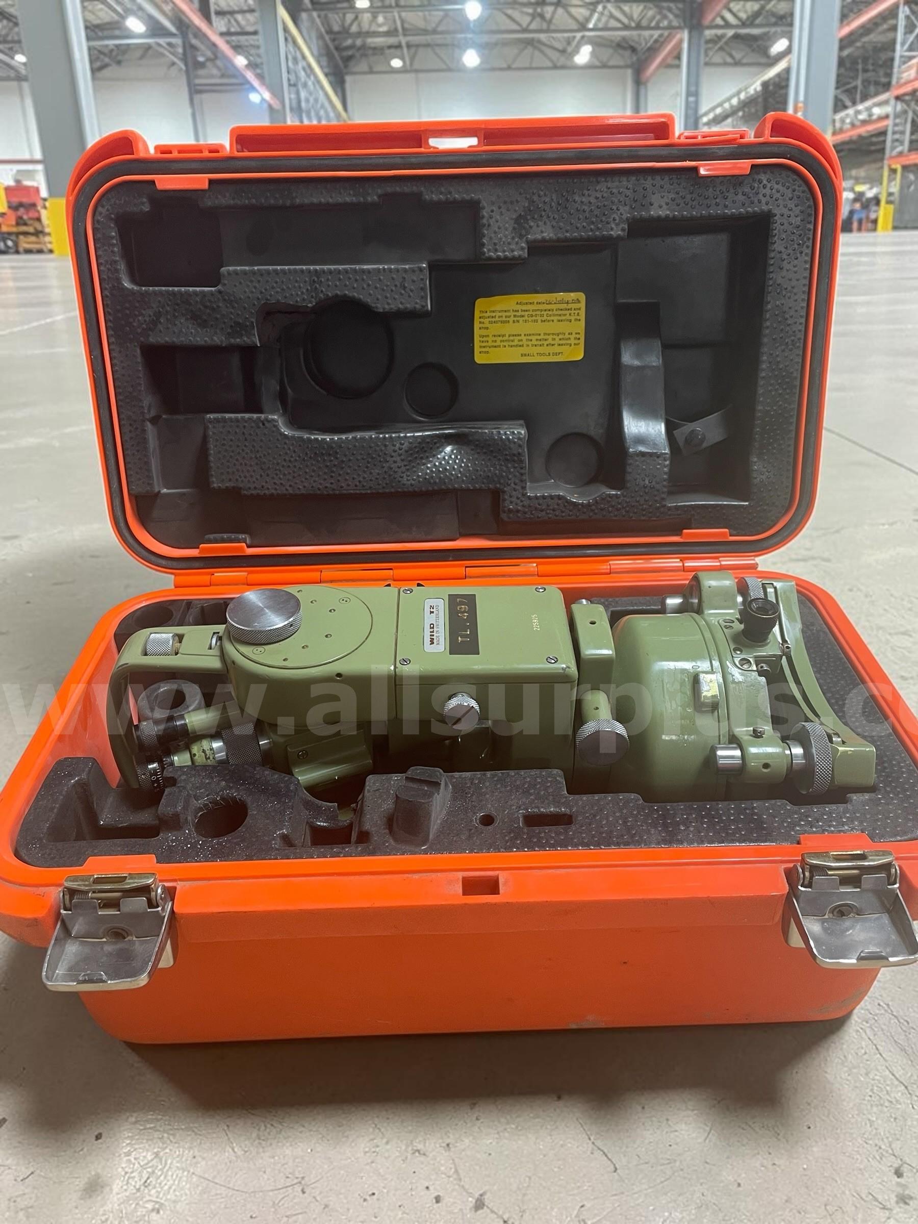 Wild Heerbrugg T2 Precision Optical Mechanical Theodolite Made in Switzerland Wild Heerbrugg T2 Government Surplus Auction - Primary Photo