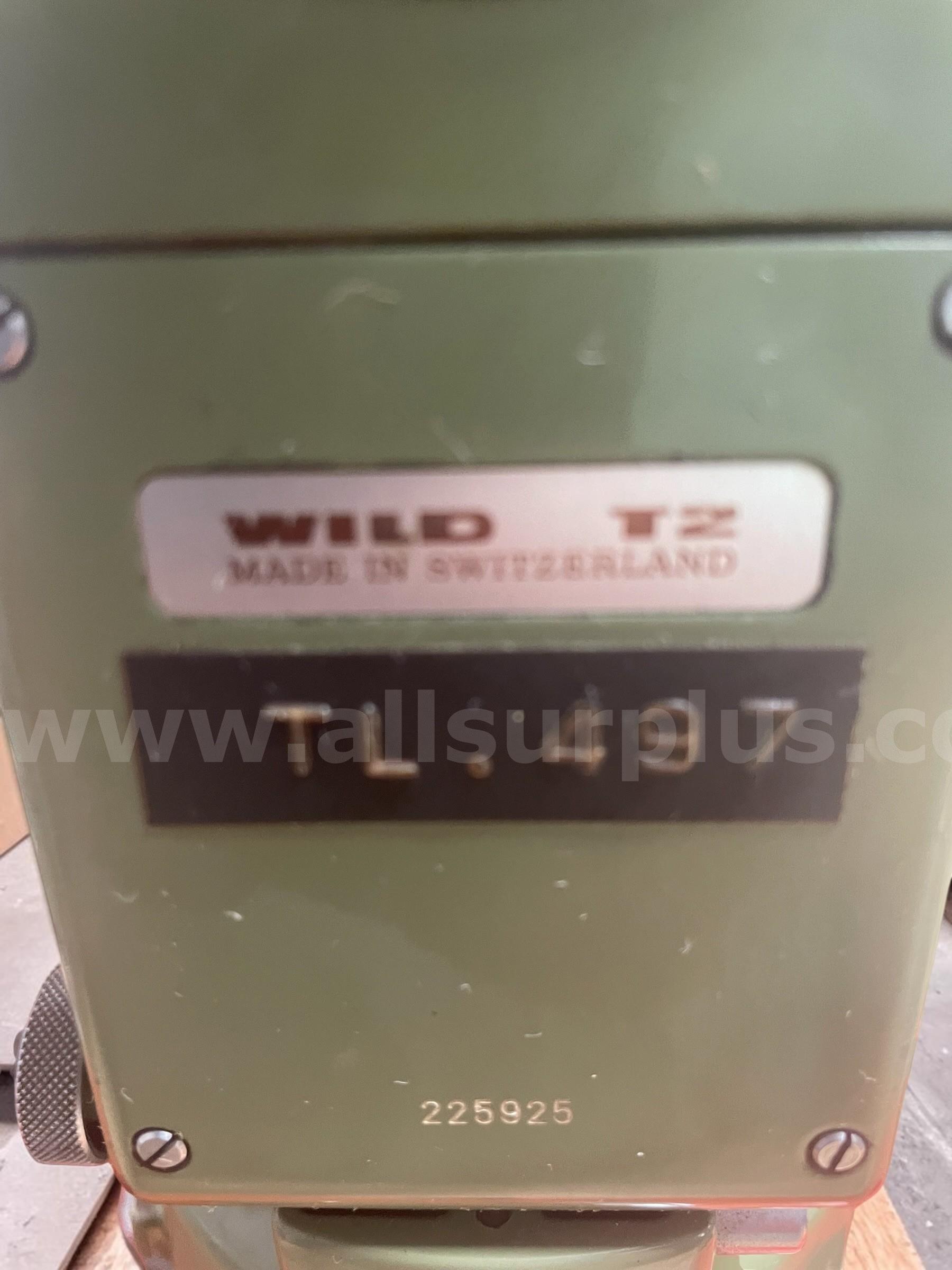 Wild Heerbrugg T2 Precision Optical Mechanical Theodolite Made in Switzerland Wild Heerbrugg T2 Government Surplus Auction - Photo #6