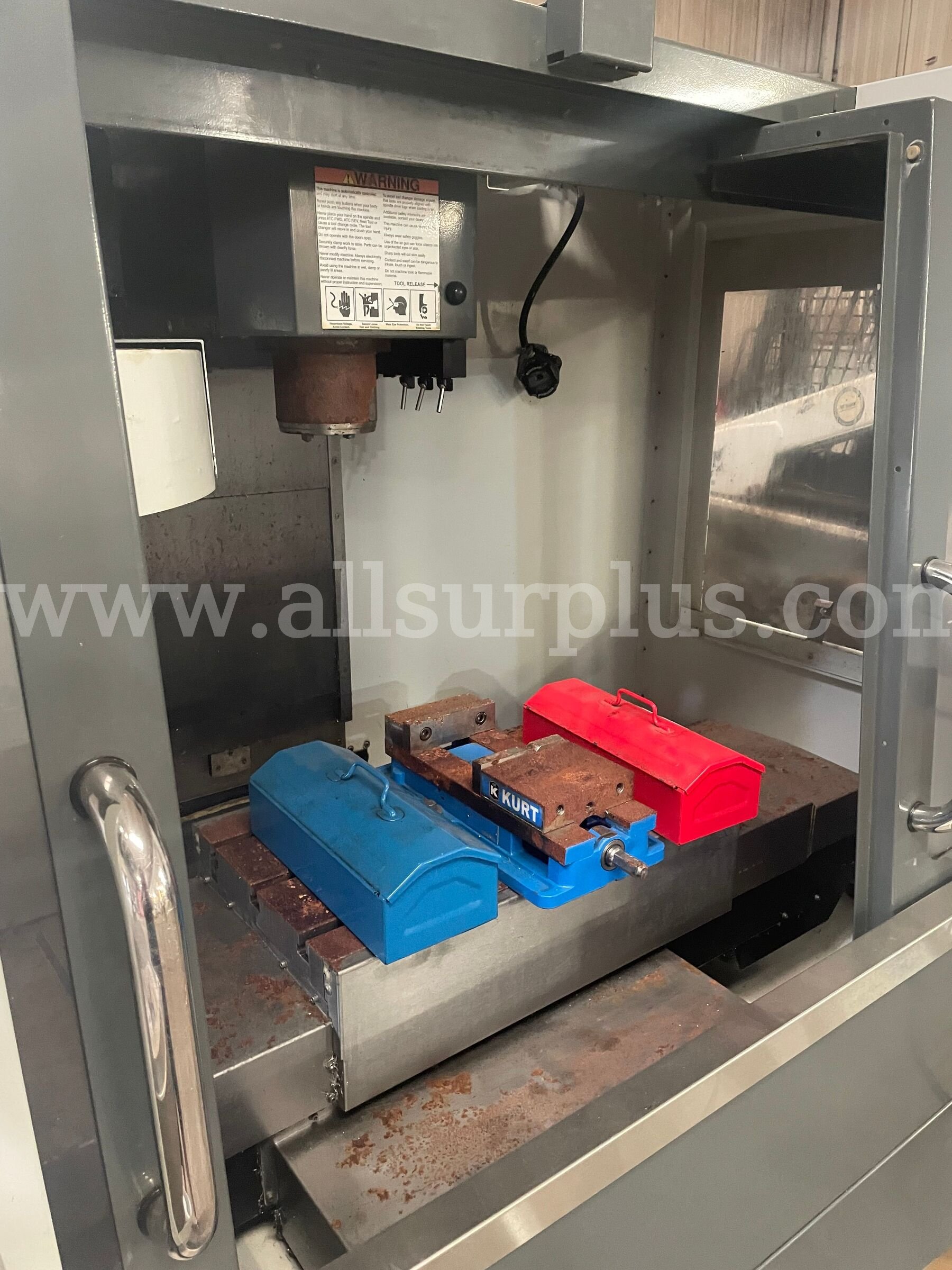 HAAS VF-1 CNC Vertical Machining Center   Government Surplus Auction - Photo #4