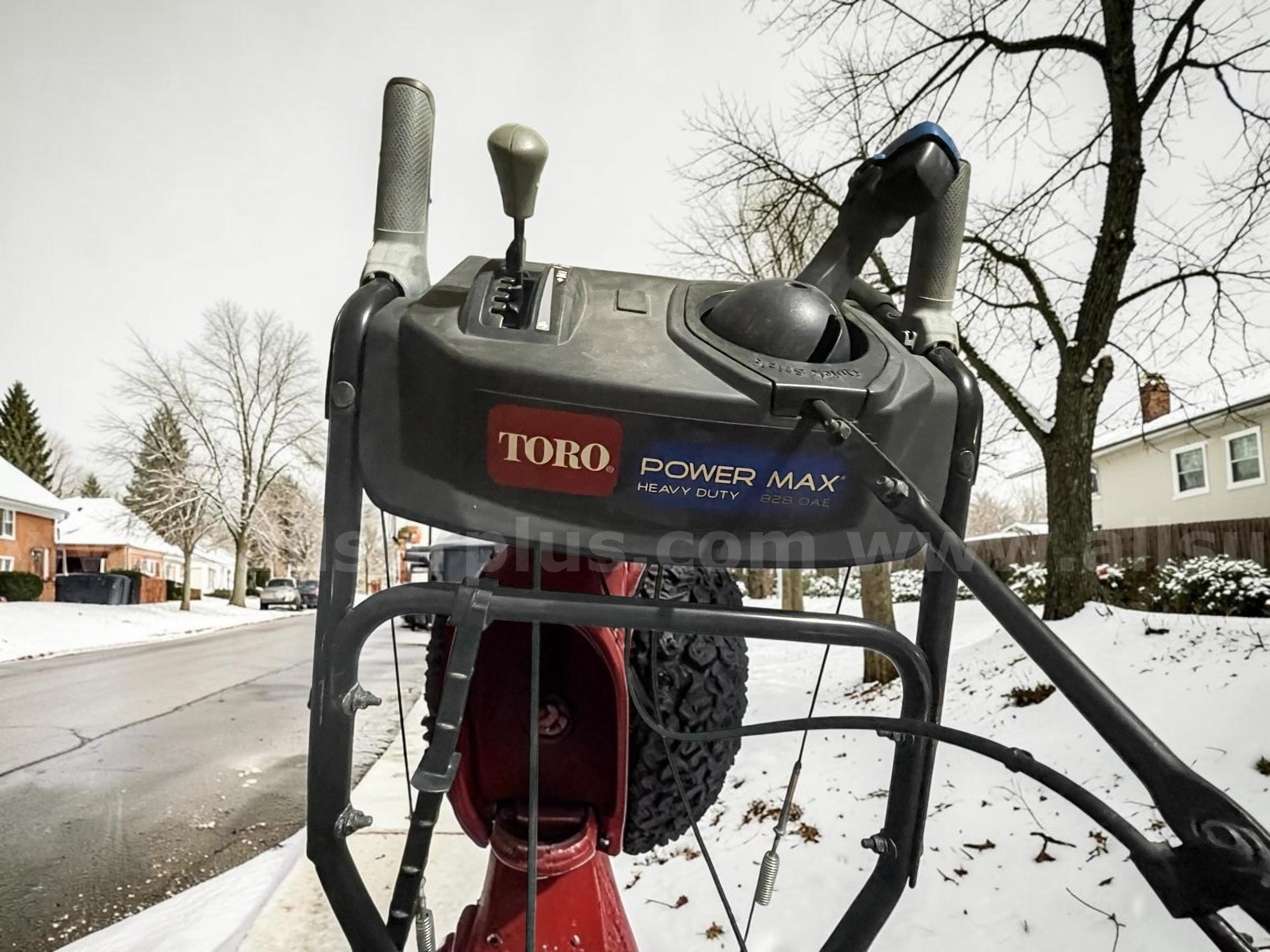 Toro Power Max 824 OE 24" 252cc Two-Stage Gas Snow Blower Toro 824 Government Surplus Auction - Photo #4