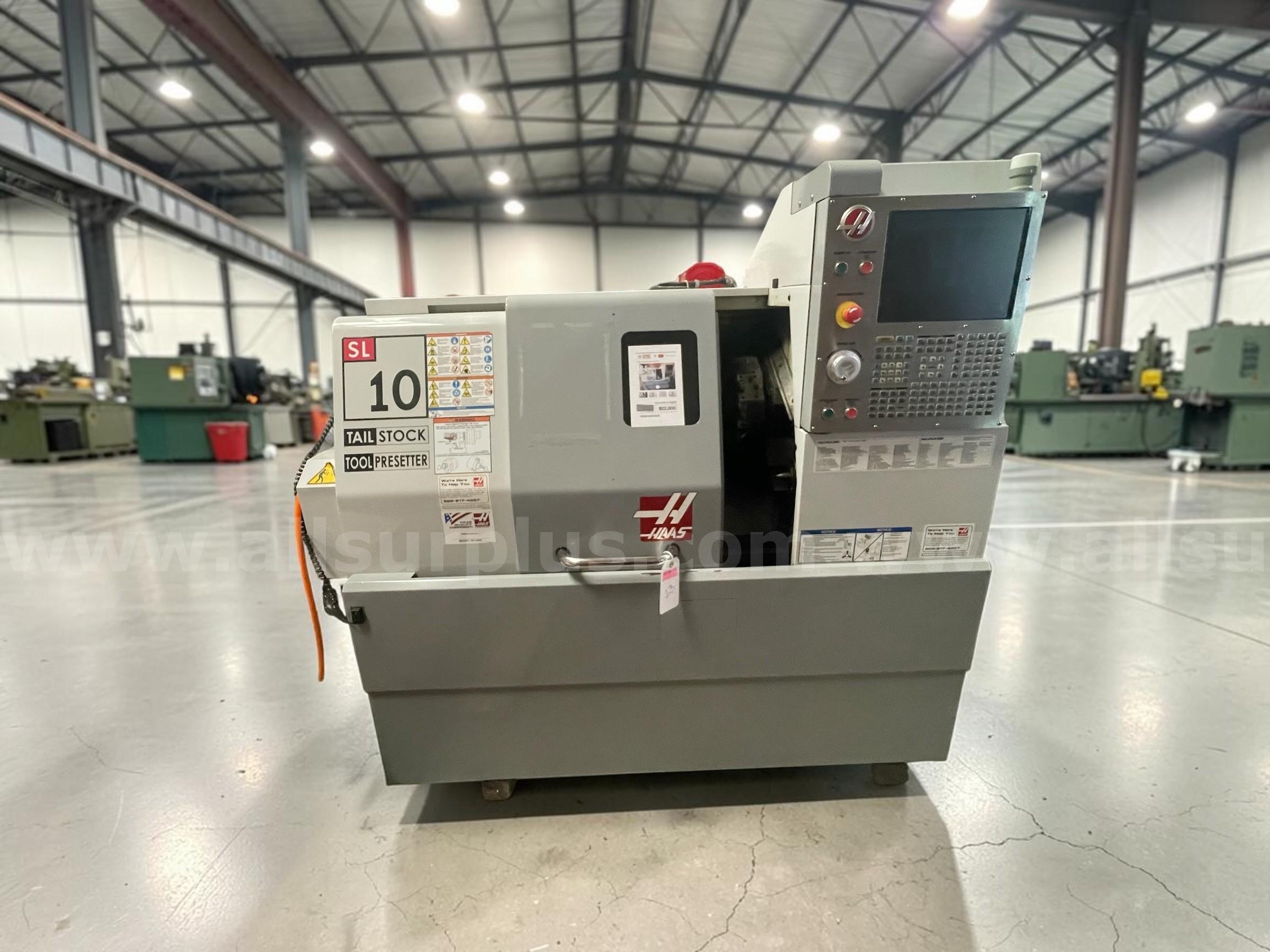 2006 HAAS SL-10 CNC LATHE HAAS SL-10 Government Surplus Auction - Primary Photo