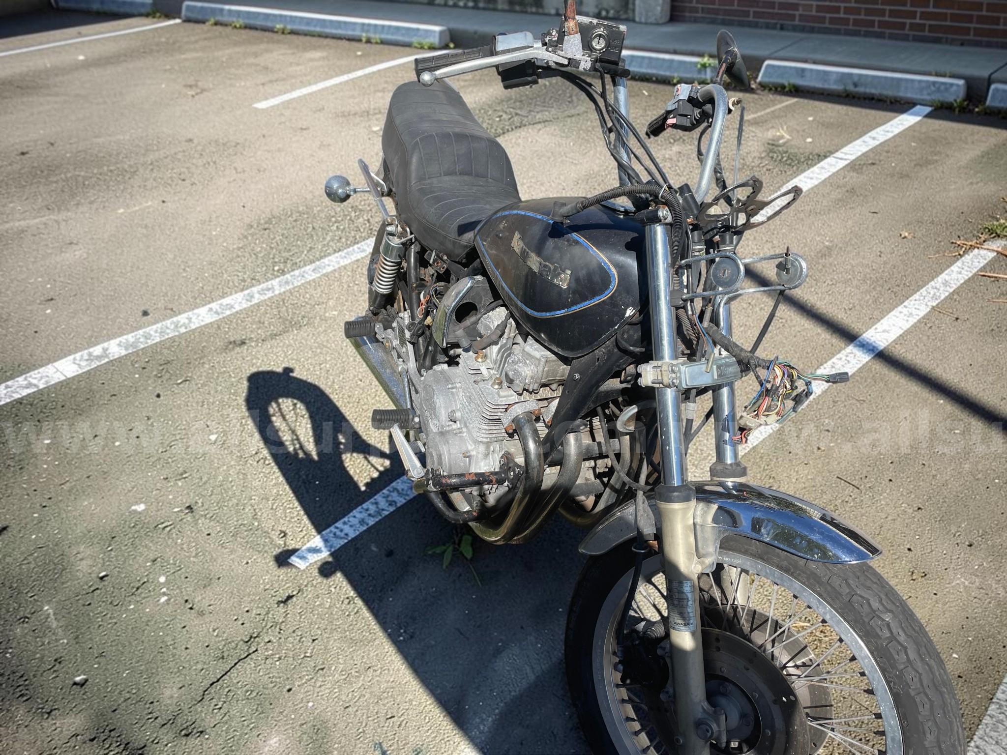 1981 Kawasaki KZ1000 motorcycle Kawasaki KZ1000 Government Surplus Auction - Photo #2