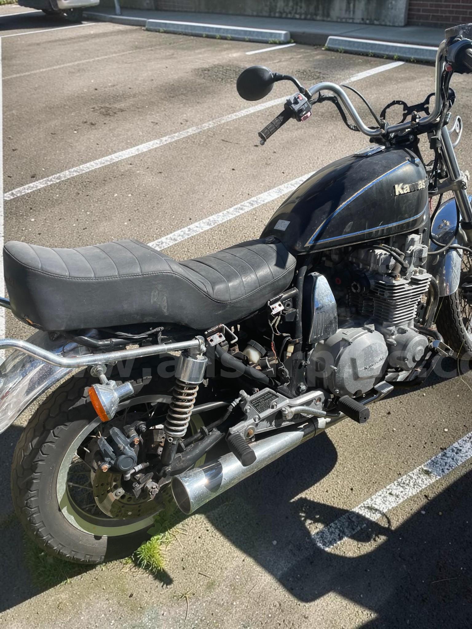 1981 Kawasaki KZ1000 motorcycle Kawasaki KZ1000 Government Surplus Auction - Photo #3