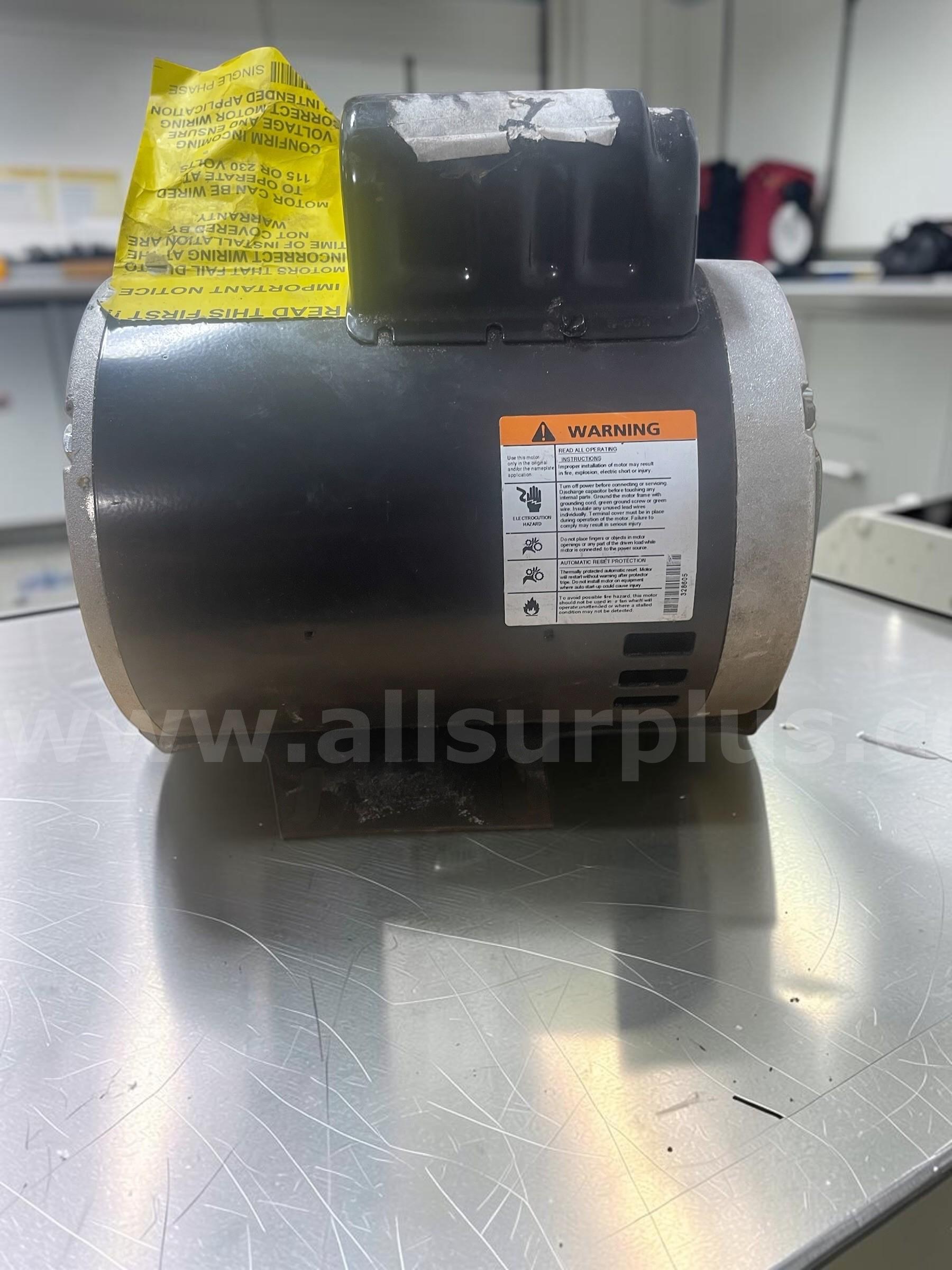 Dayton 6K321BF Belt Drive Motor – 1 HP, 1725 RPM, Single Phase HP 1725 Government Surplus Auction - Photo #4
