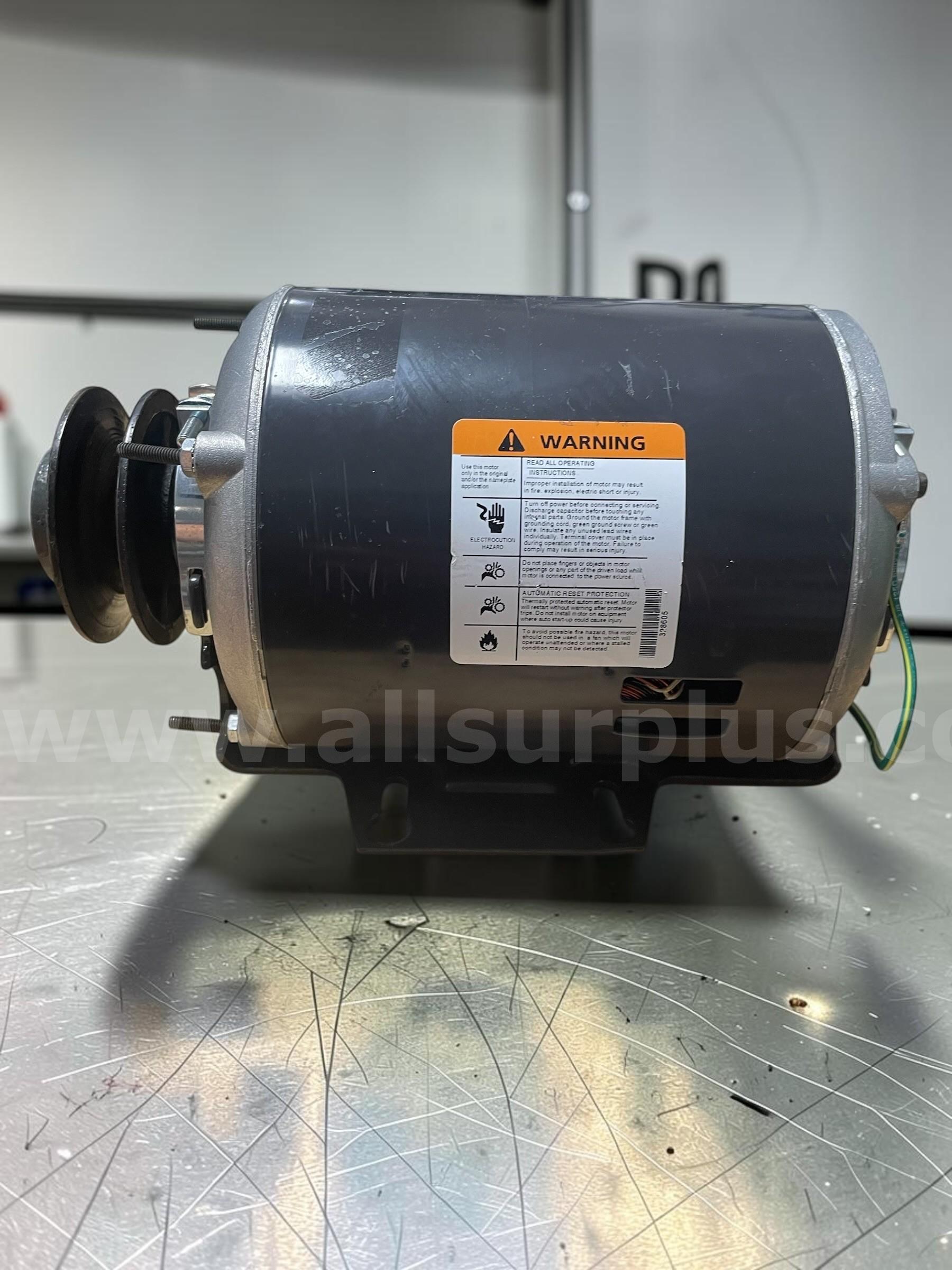 Dayton 4VAG1BG belt-drive fan/blower motor   Government Surplus Auction - Photo #5