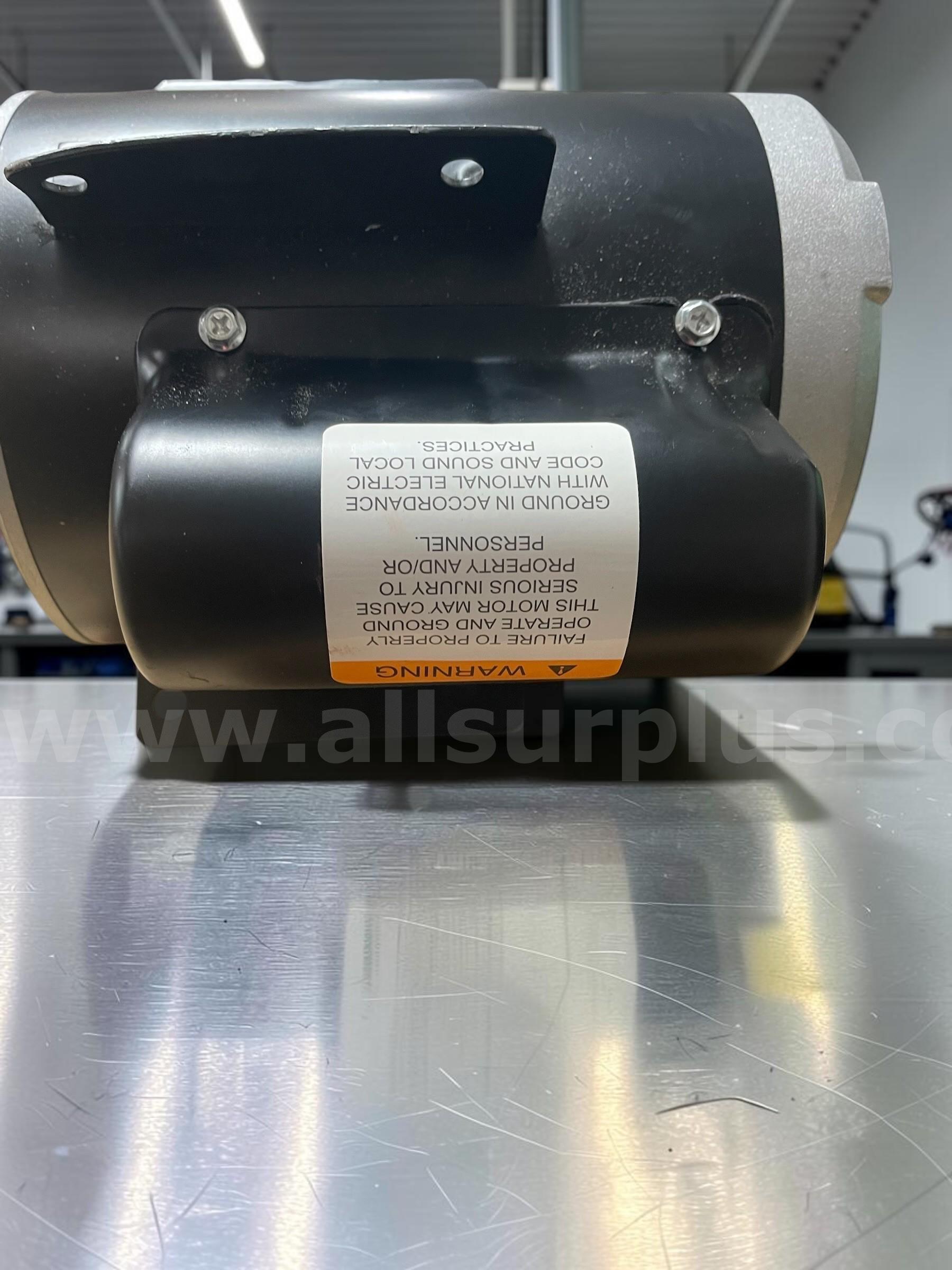 Canarm P1170CG (often listed as R-P1170-CG) replacement motor used on certain Canarm shutter-mounted exhaust fans.  P1170CG Government Surplus Auction - Photo #5