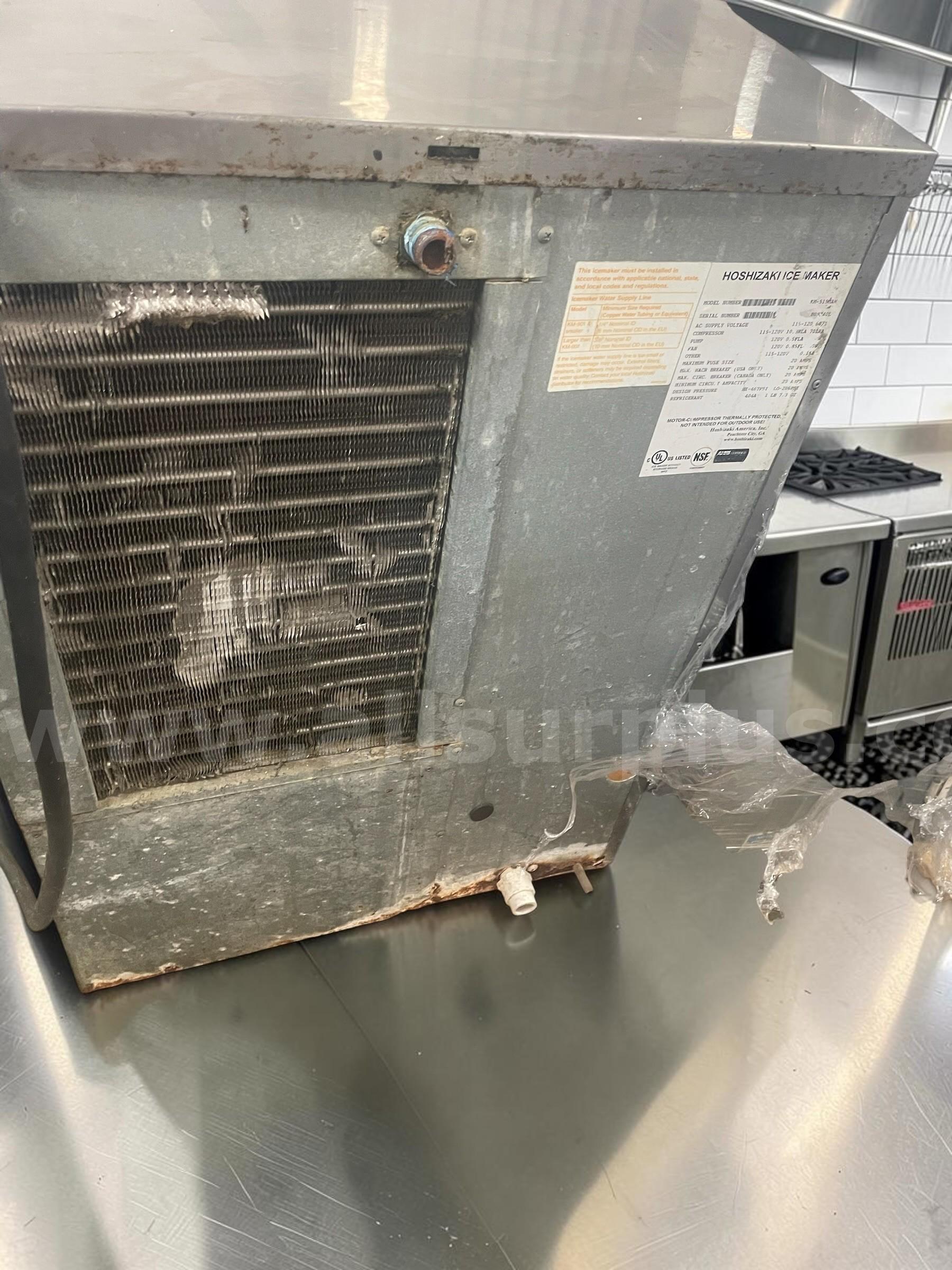 Hoshizaki KM-515MAH commercial ice maker  515MAH Government Surplus Auction - Photo #4