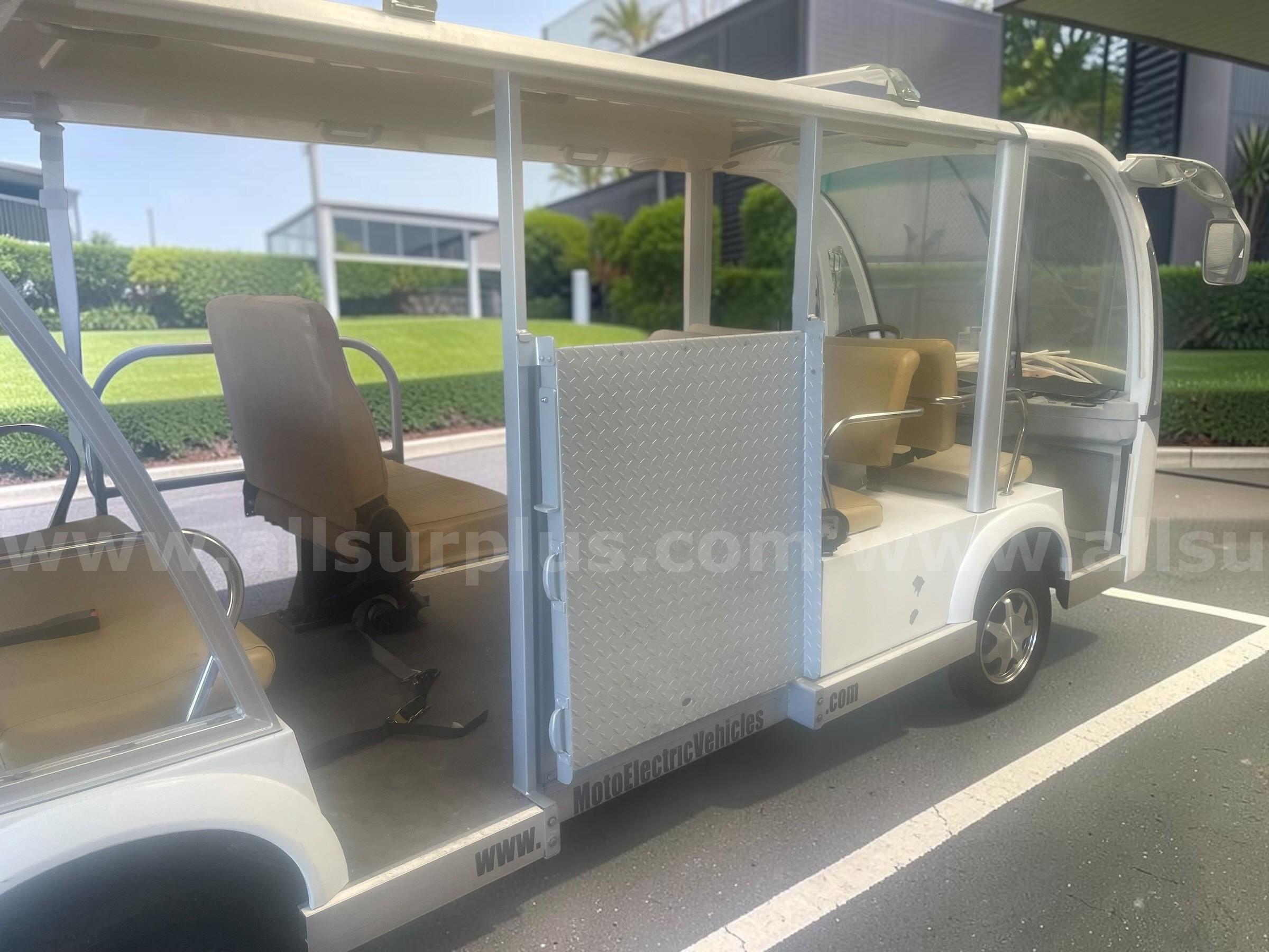2019 MotoEV Electro Transit Buddy 11-Passenger ADA Electric Shuttle ONLY 94 HOURS!!!!!!!!  Transit Government Surplus Auction - Photo #2