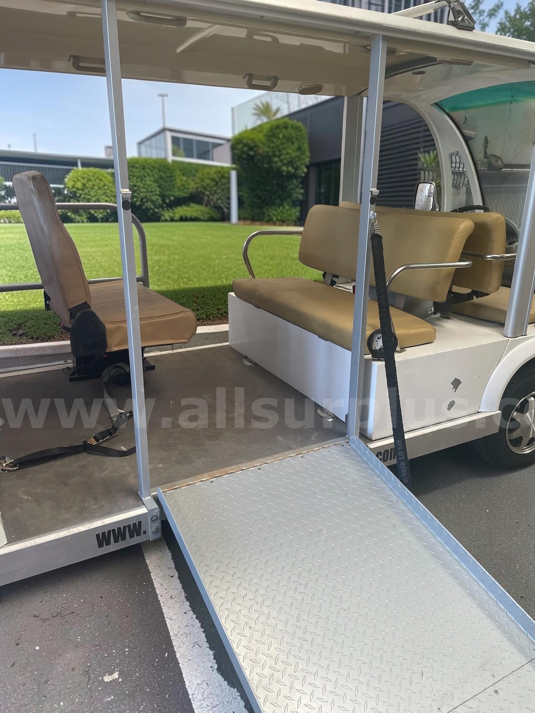 2019 MotoEV Electro Transit Buddy 11-Passenger ADA Electric Shuttle ONLY 94 HOURS!!!!!!!!  Transit Government Surplus Auction - Photo #3