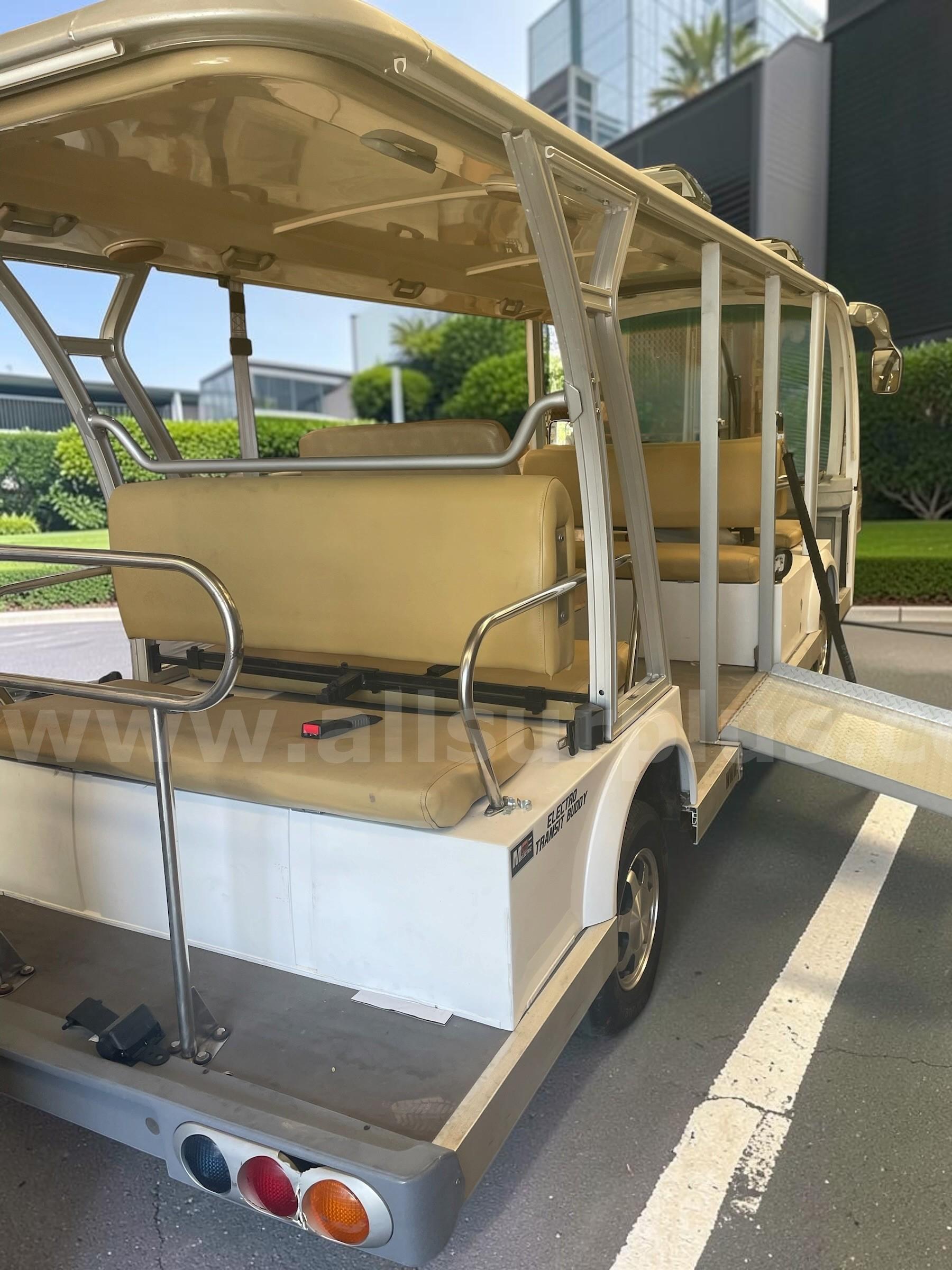 2019 MotoEV Electro Transit Buddy 11-Passenger ADA Electric Shuttle ONLY 94 HOURS!!!!!!!!  Transit Government Surplus Auction - Photo #6