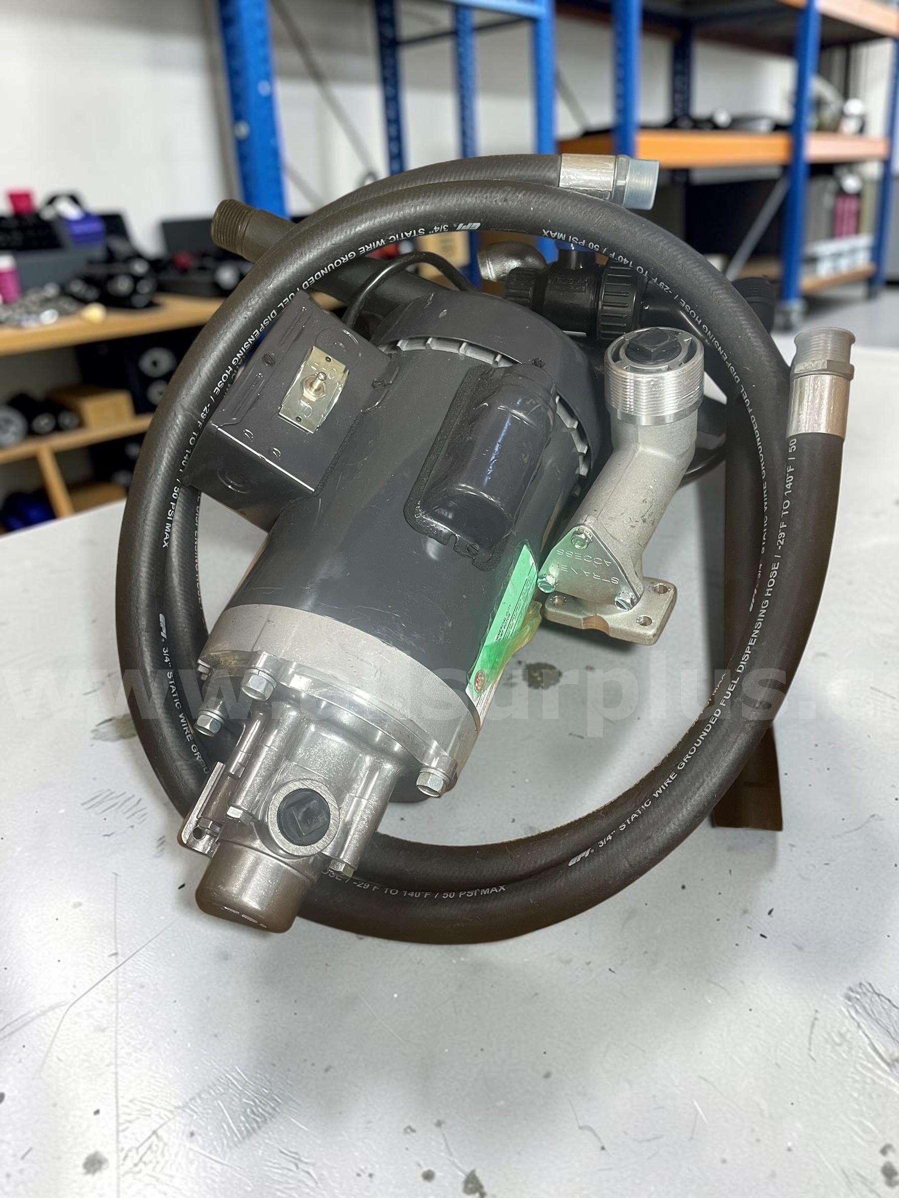GPI Model L5116   heavy-duty electric oil transfer pump  L5116 Government Surplus Auction - Photo #2