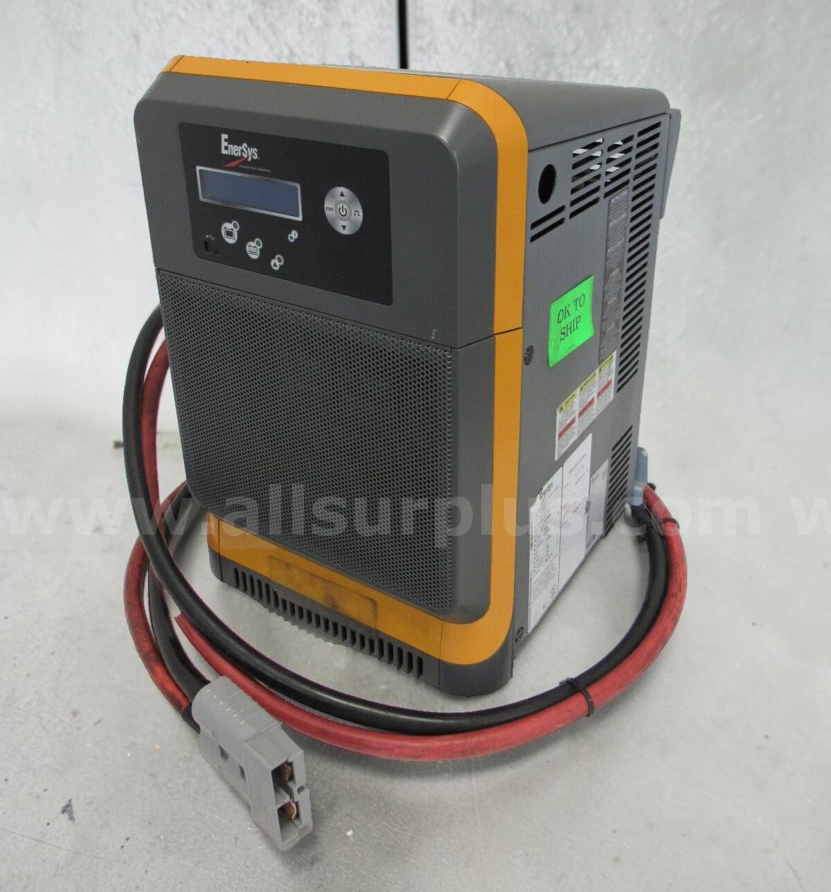EnerSys EI3-HL-4Y IMPAQ Forklift L-A Battery Charger 3-Phase 480VAC 50/60Hz  Charger Government Surplus Auction - Photo #2