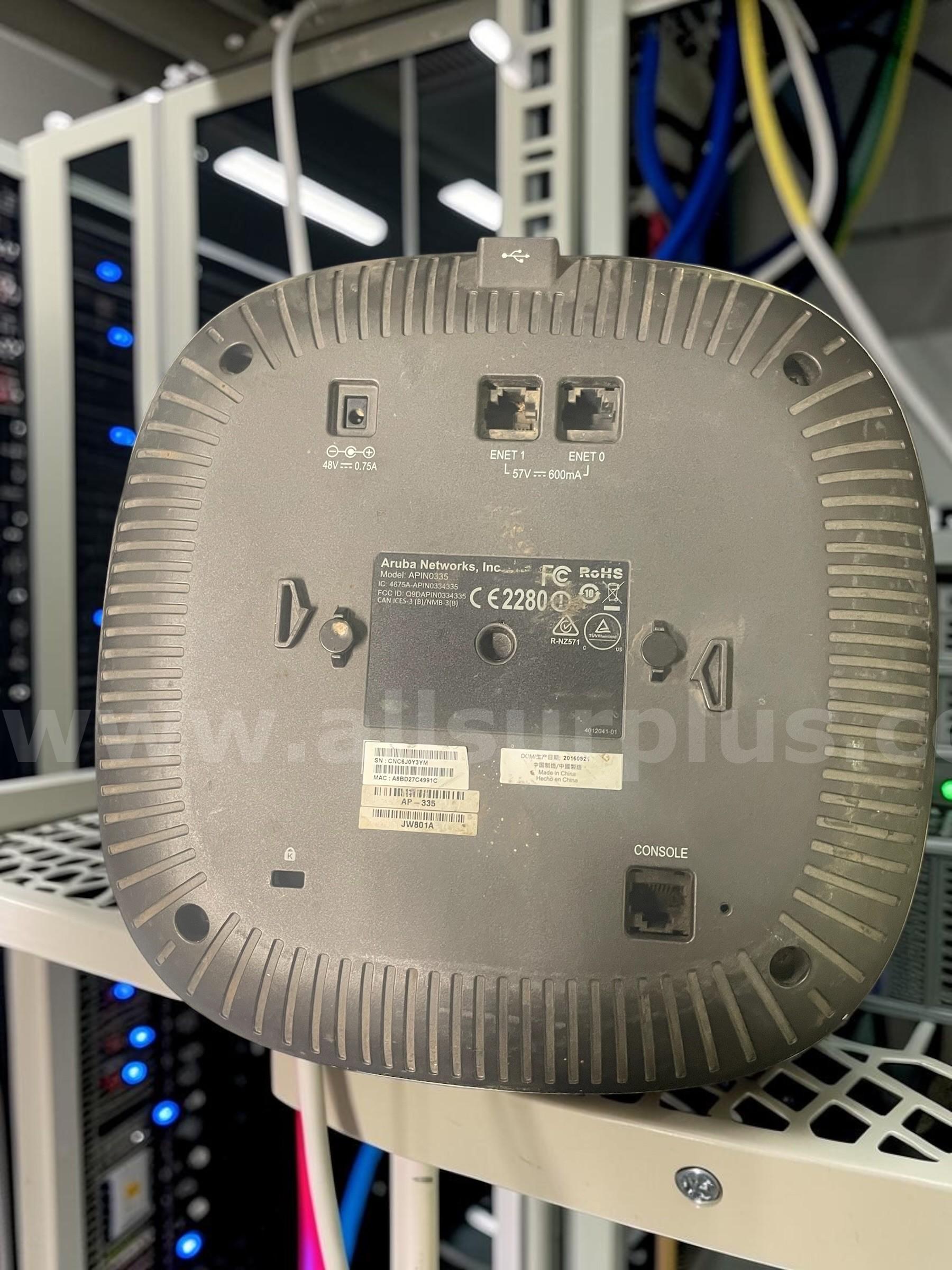 50 (approximately)  Lot HPE Aruba Enterprise Wireless Access Points AP-515 AP-535 AP-335 WiFi 6 Network Equipment  515 Government Surplus Auction - Photo #2