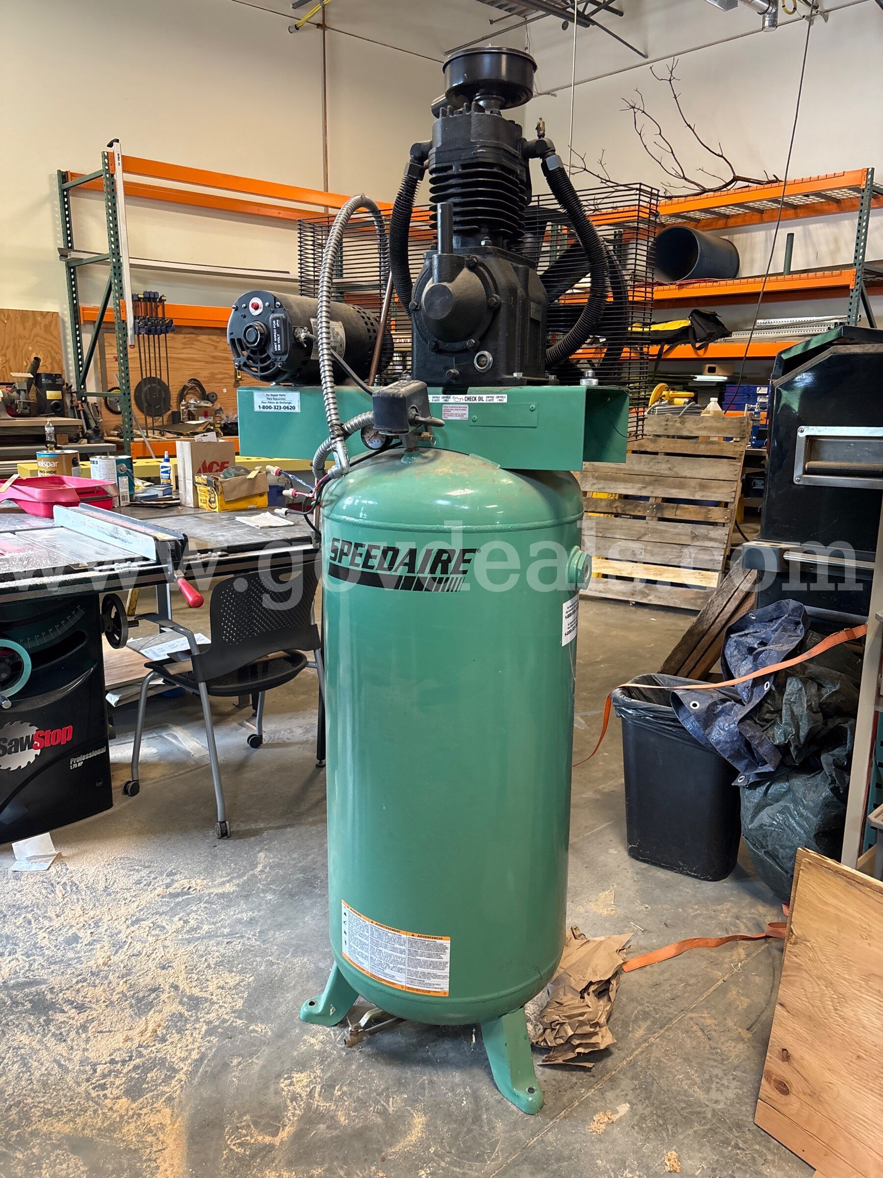 Speedaire 3-Phase Air Compressor