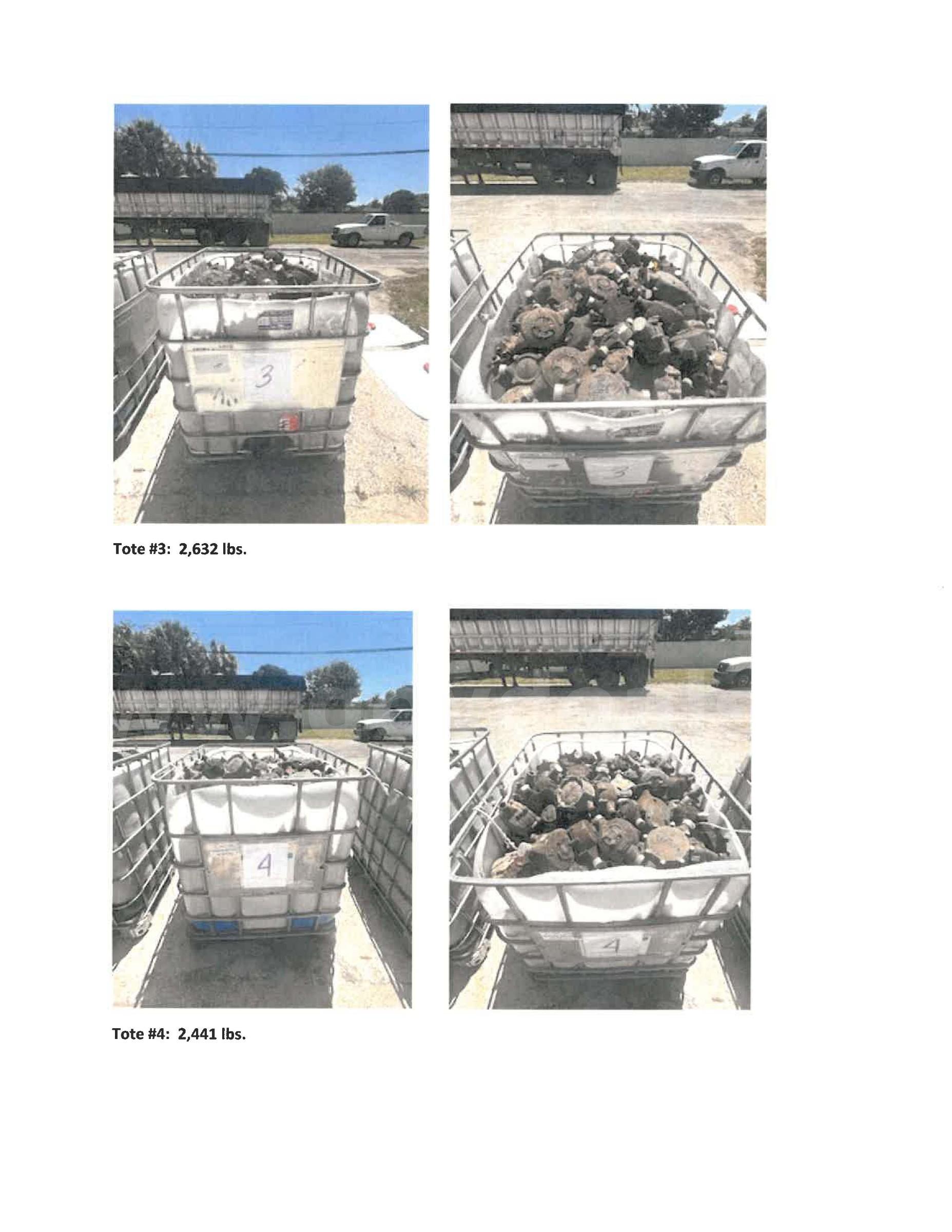 Scrap Brass/Meters (11 Totes)   Government Surplus Auction - Photo #2