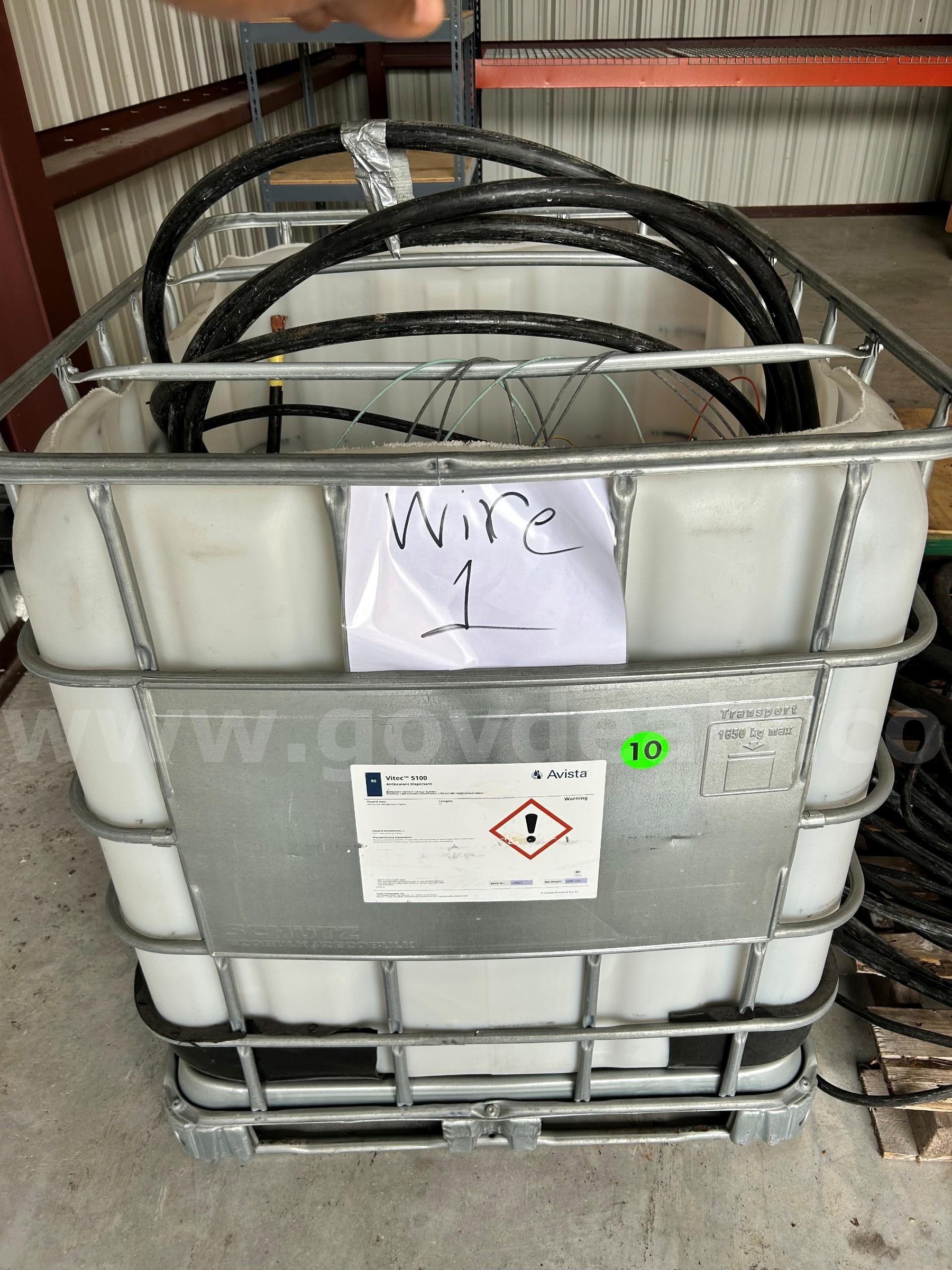 Scrap Wire (1 Tote) & 1 Pallet   Government Surplus Auction - Primary Photo