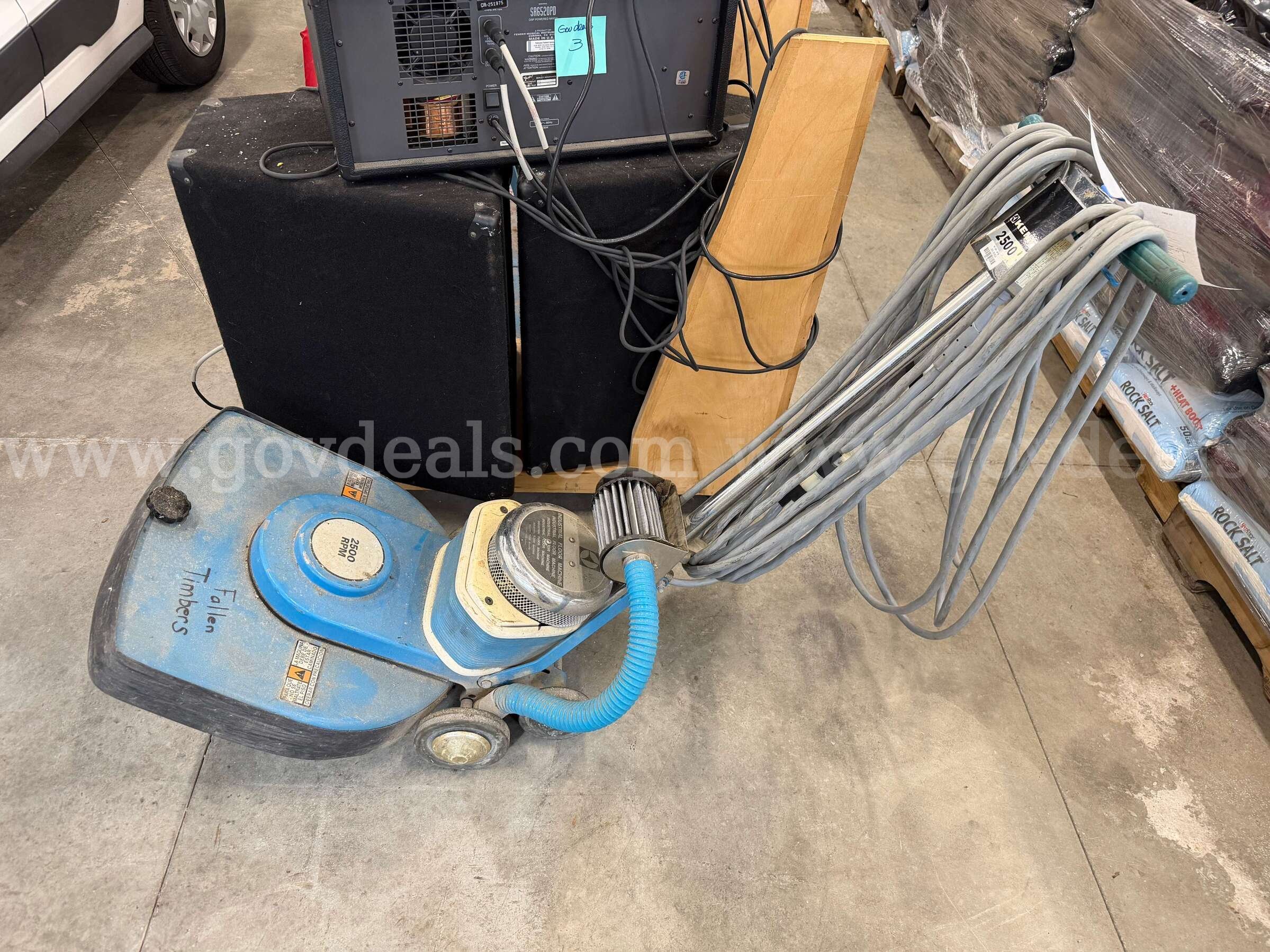 Kent Model KF 2500E Floor Burnisher Kent 2500E Government Surplus Auction - Photo #2