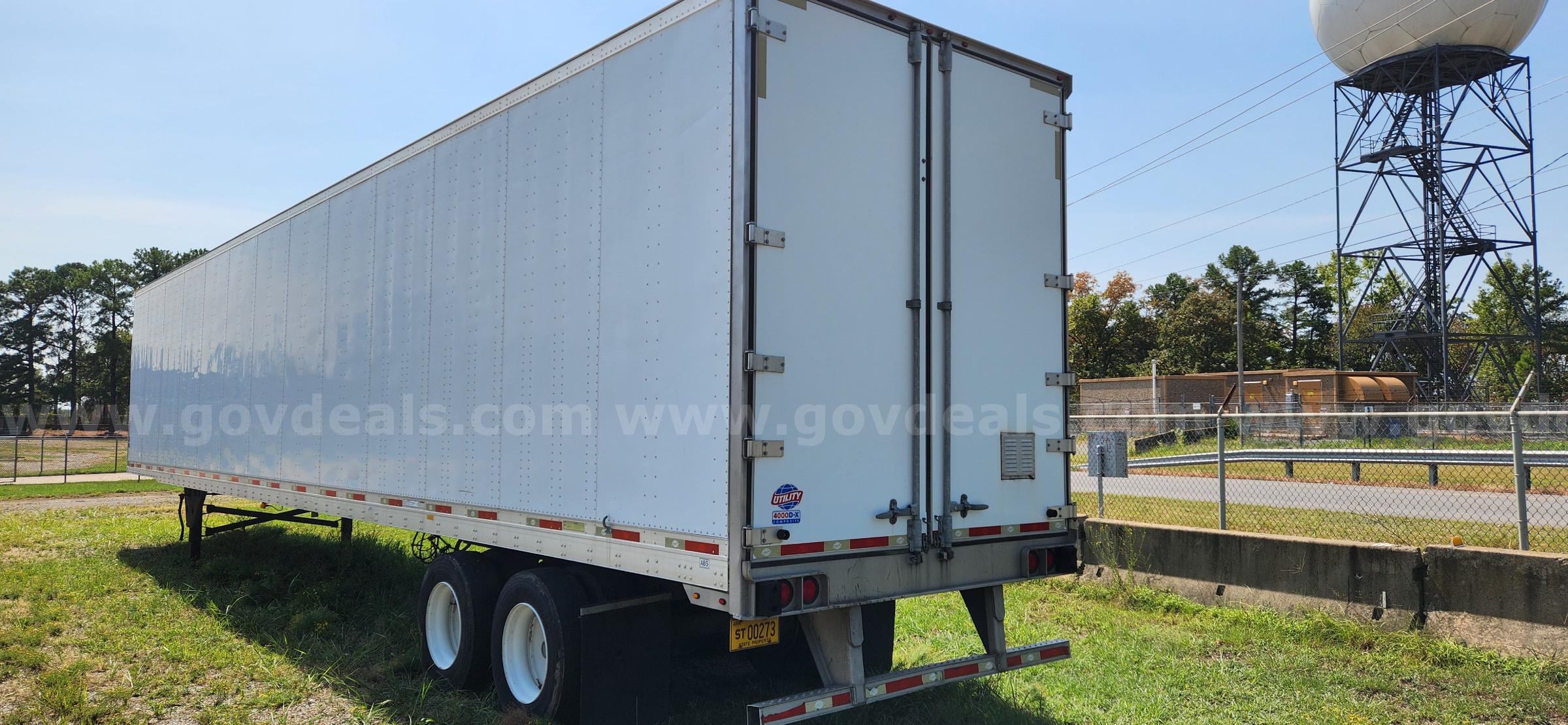 2017 Utility 53' Dry Van Trailer Utility Trailer 53' Dry Van Government Surplus Auction - Photo #4